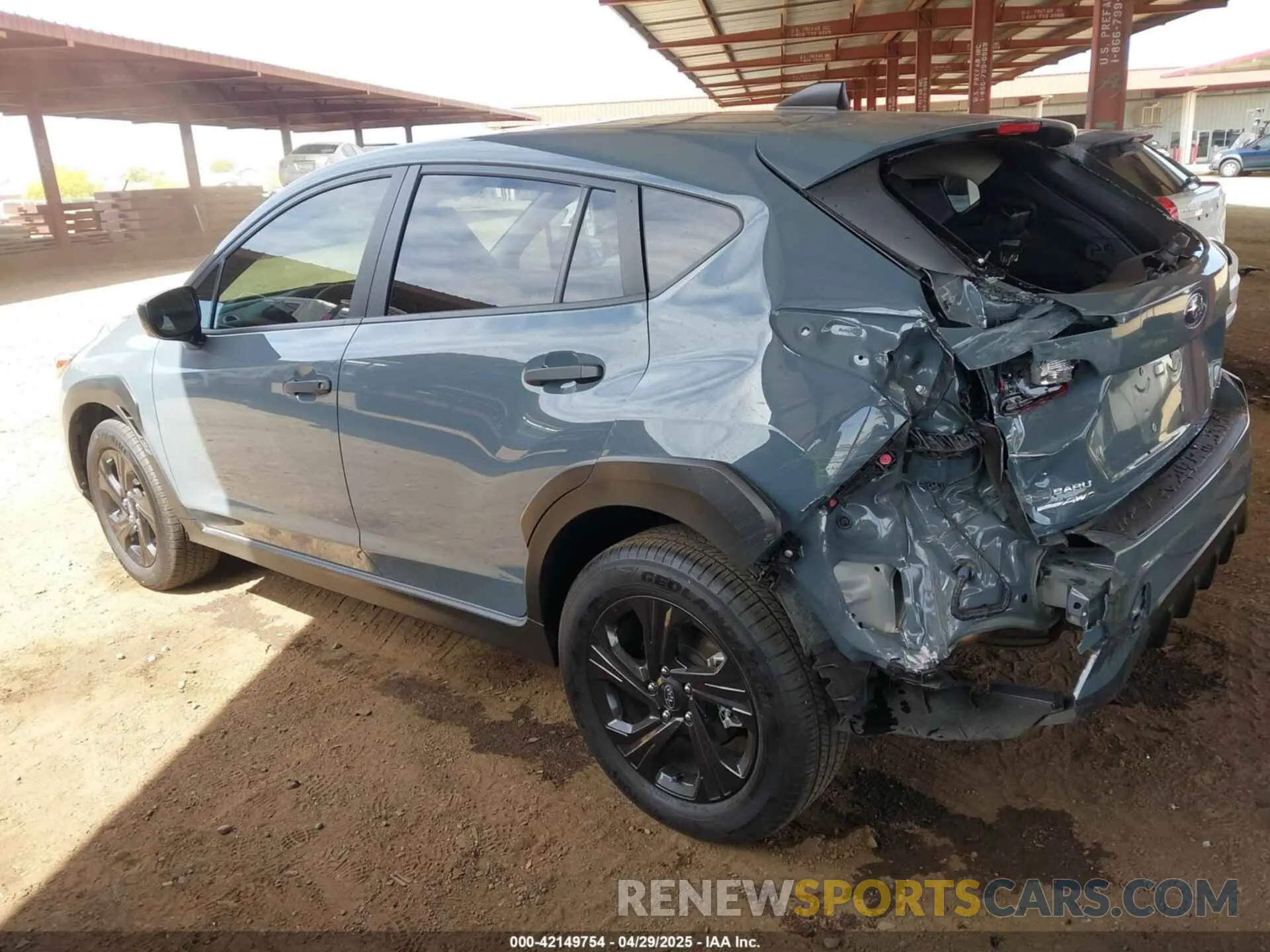 3 Photograph of a damaged car JF2GUABC7R8348667 SUBARU CROSSTREK 2024