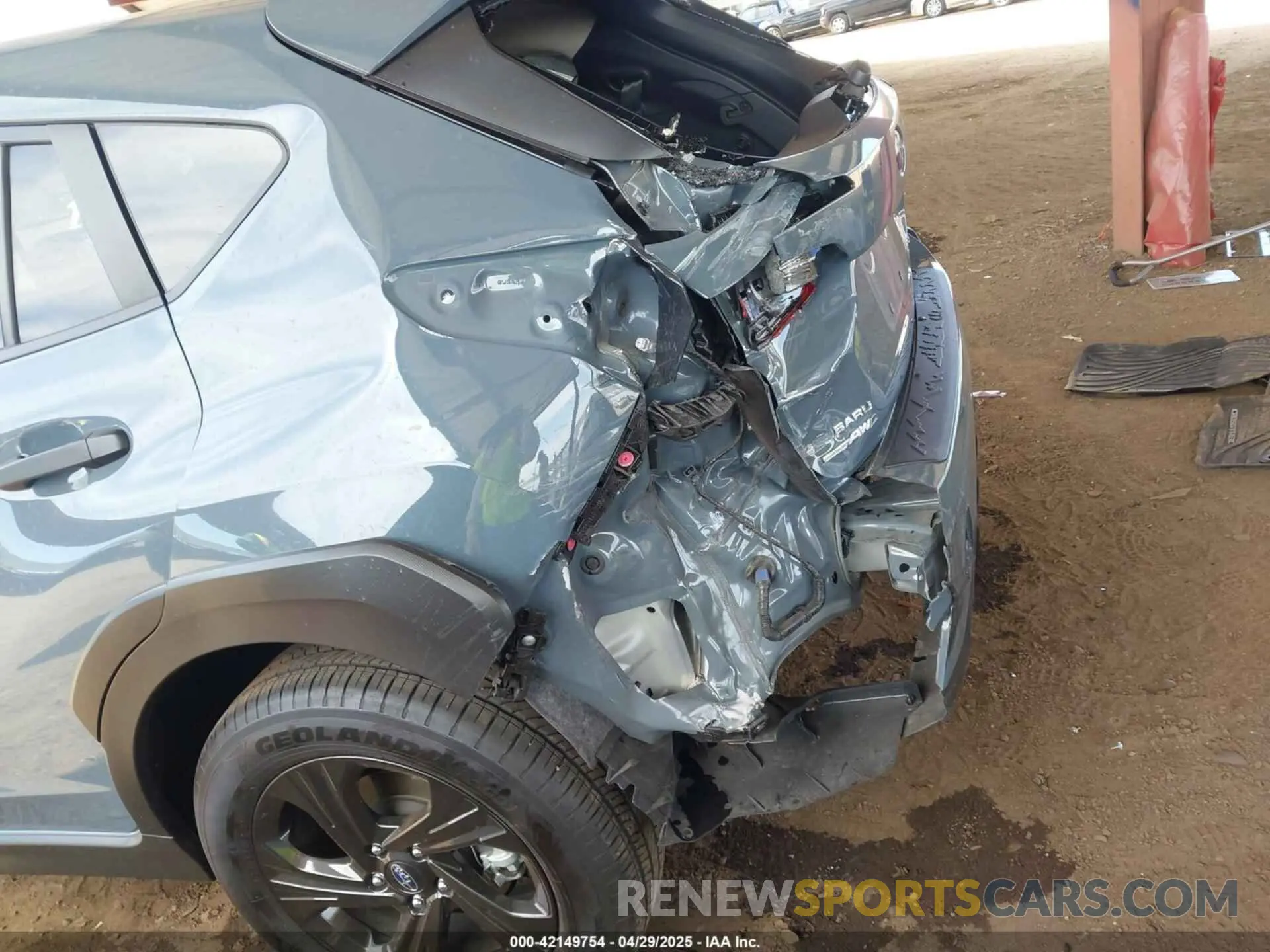 6 Photograph of a damaged car JF2GUABC7R8348667 SUBARU CROSSTREK 2024