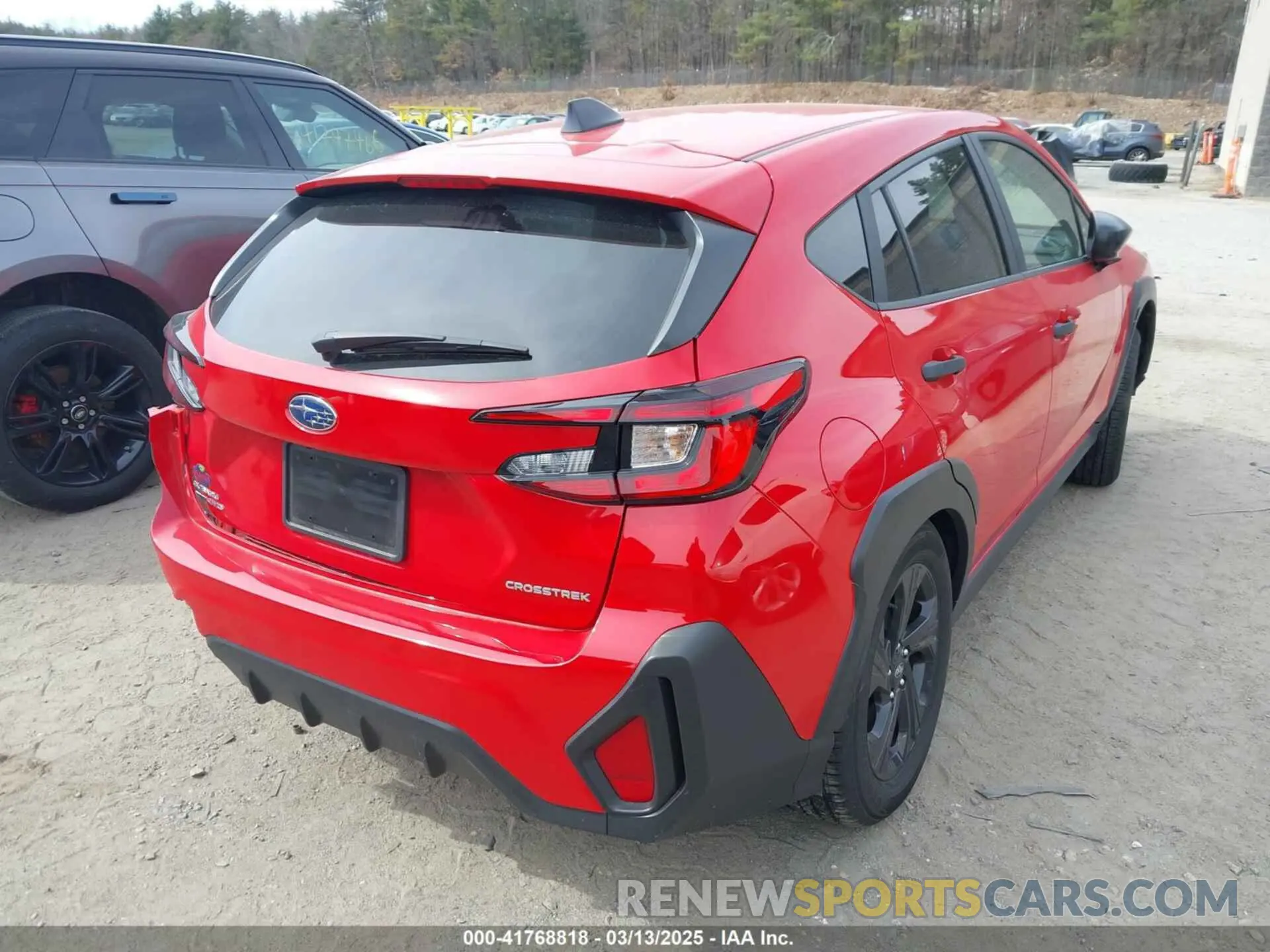 4 Photograph of a damaged car JF2GUABC9RH374543 SUBARU CROSSTREK 2024
