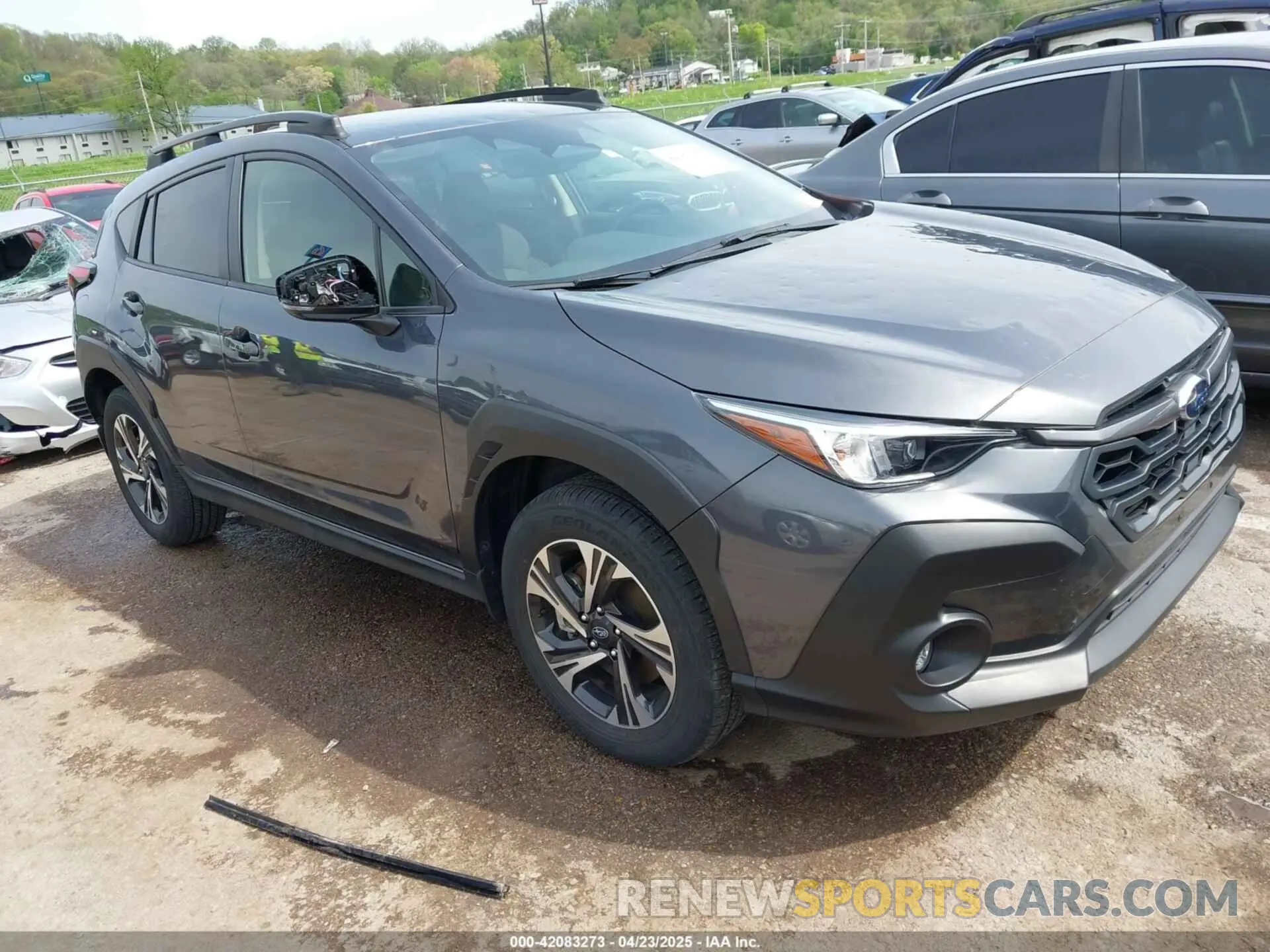 1 Photograph of a damaged car JF2GUADC0R8214208 SUBARU CROSSTREK 2024