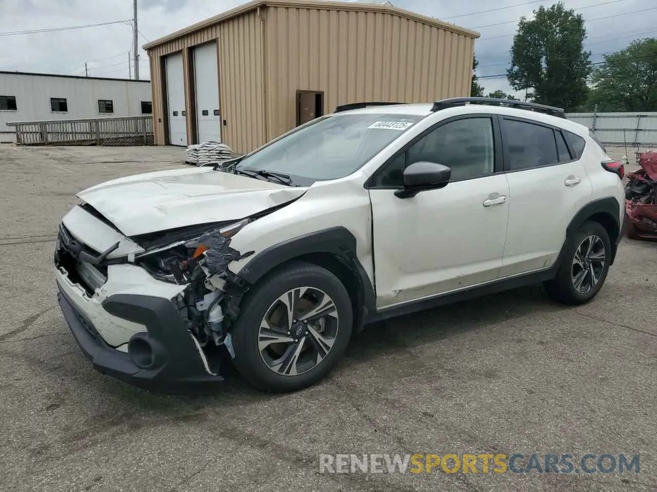 1 Photograph of a damaged car JF2GUADC0R8232725 SUBARU CROSSTREK 2024