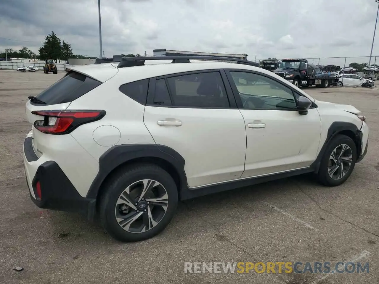 3 Photograph of a damaged car JF2GUADC0R8232725 SUBARU CROSSTREK 2024