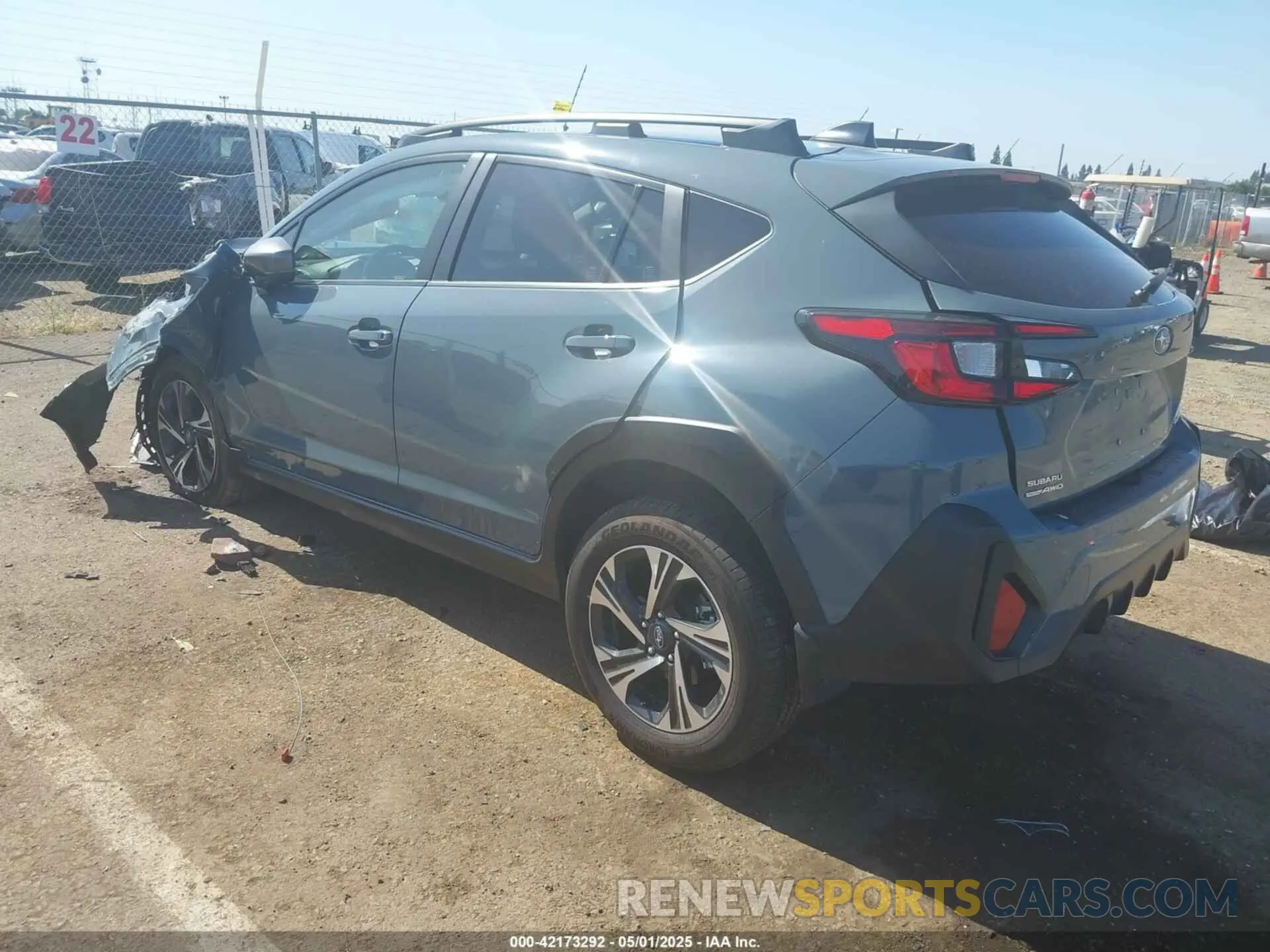 3 Photograph of a damaged car JF2GUADC0R8250416 SUBARU CROSSTREK 2024