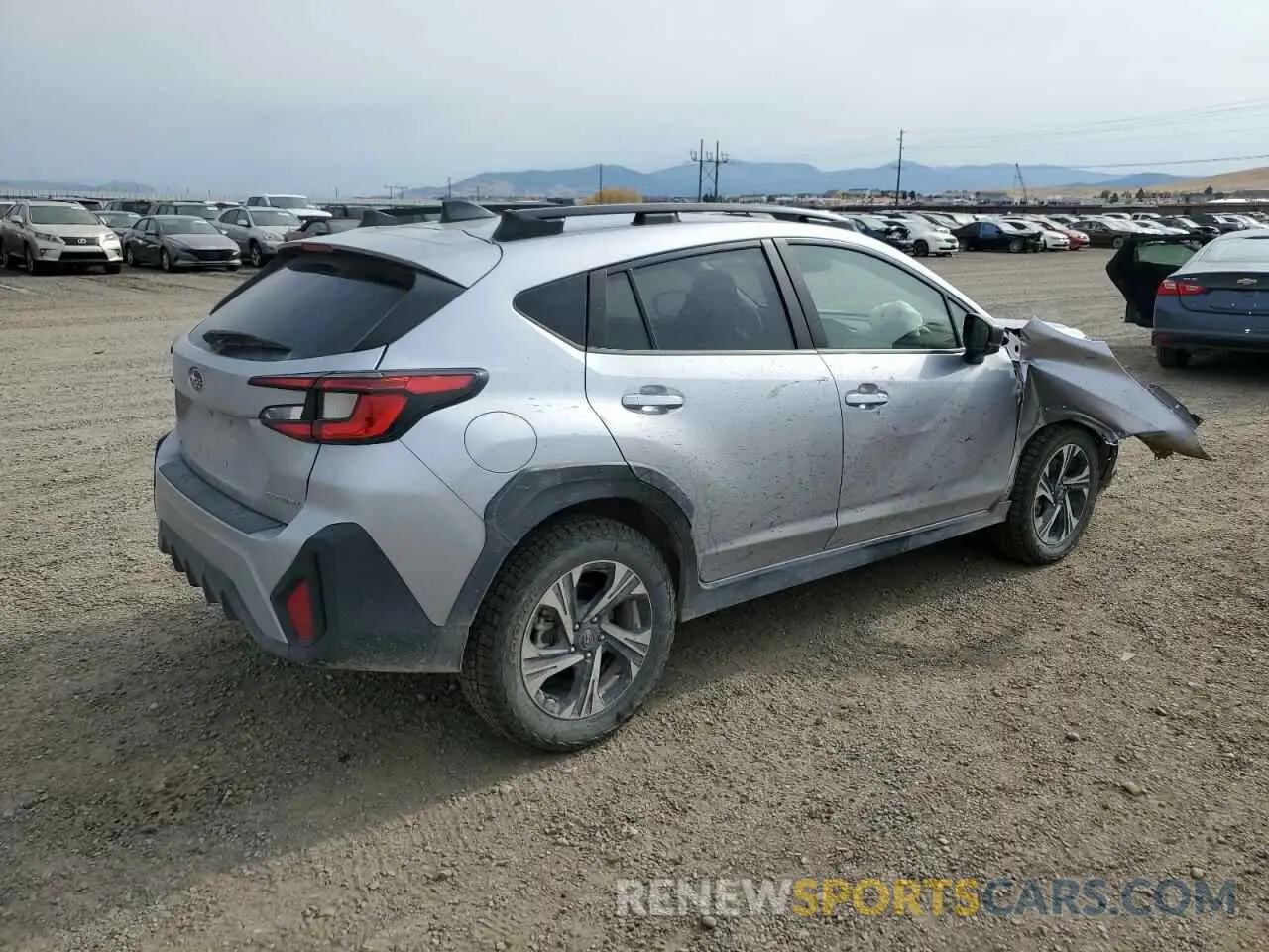 3 Photograph of a damaged car JF2GUADC0R8260332 SUBARU CROSSTREK 2024