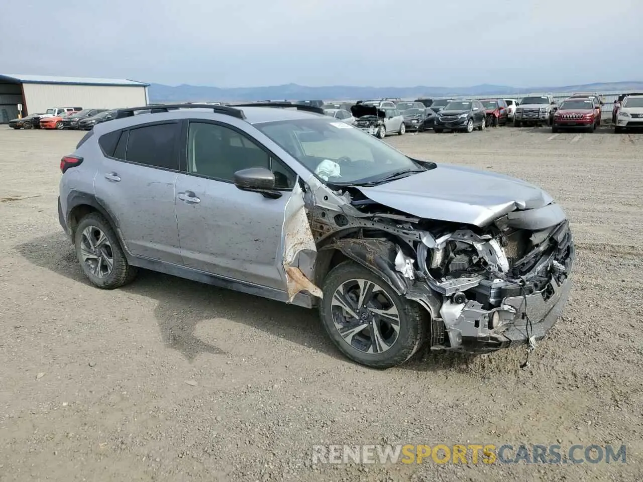4 Photograph of a damaged car JF2GUADC0R8260332 SUBARU CROSSTREK 2024