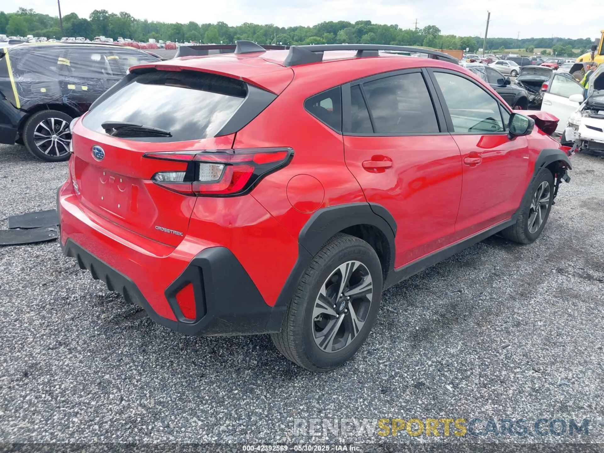 4 Photograph of a damaged car JF2GUADC0R8264509 SUBARU CROSSTREK 2024