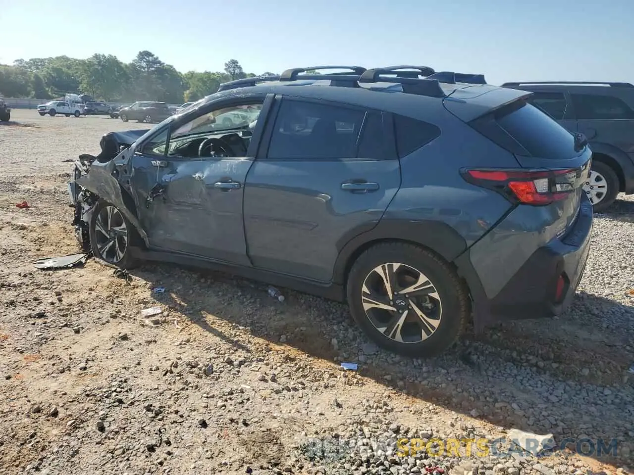2 Photograph of a damaged car JF2GUADC0R8304152 SUBARU CROSSTREK 2024
