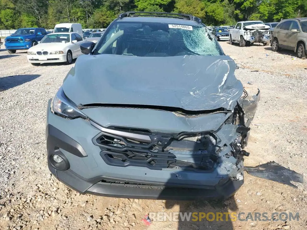 5 Photograph of a damaged car JF2GUADC0R8304152 SUBARU CROSSTREK 2024