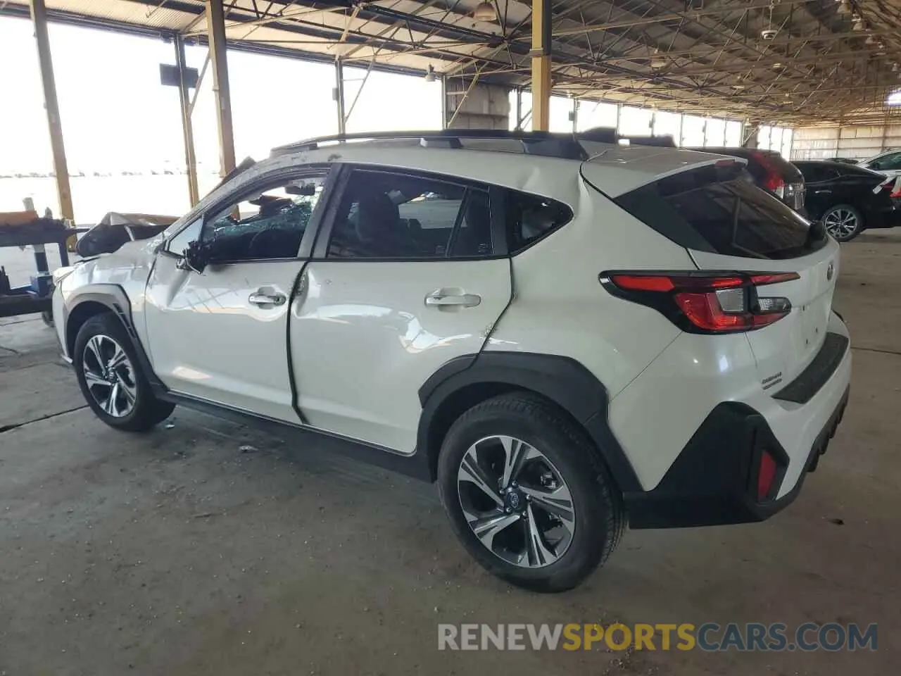 2 Photograph of a damaged car JF2GUADC0R8305026 SUBARU CROSSTREK 2024
