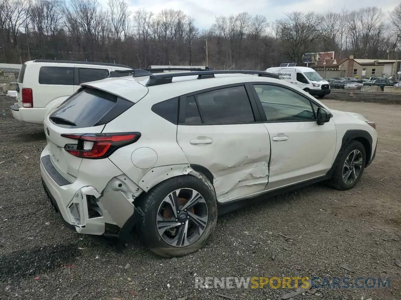 3 Photograph of a damaged car JF2GUADC0R8335109 SUBARU CROSSTREK 2024
