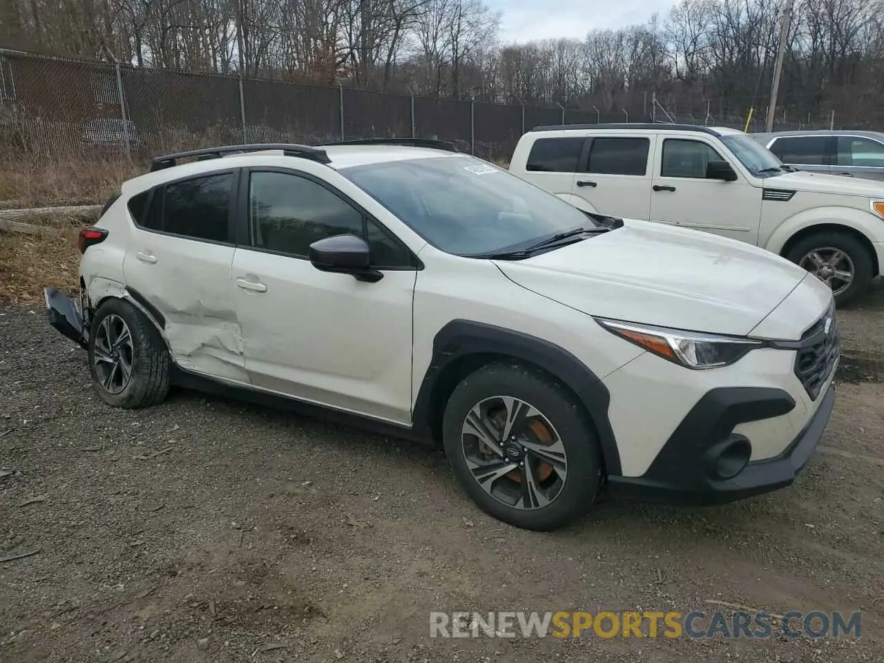 4 Photograph of a damaged car JF2GUADC0R8335109 SUBARU CROSSTREK 2024