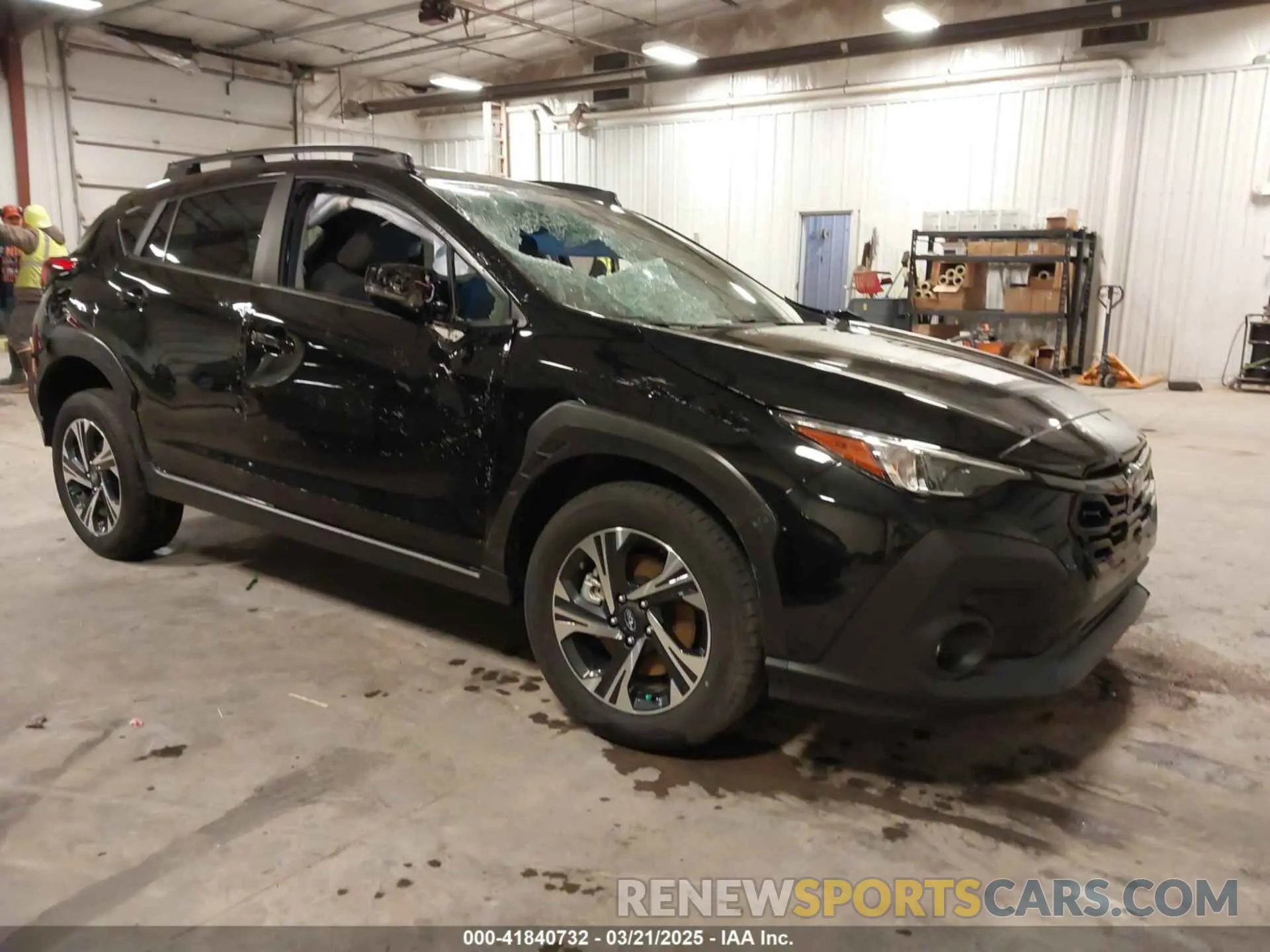 1 Photograph of a damaged car JF2GUADC0R8377800 SUBARU CROSSTREK 2024