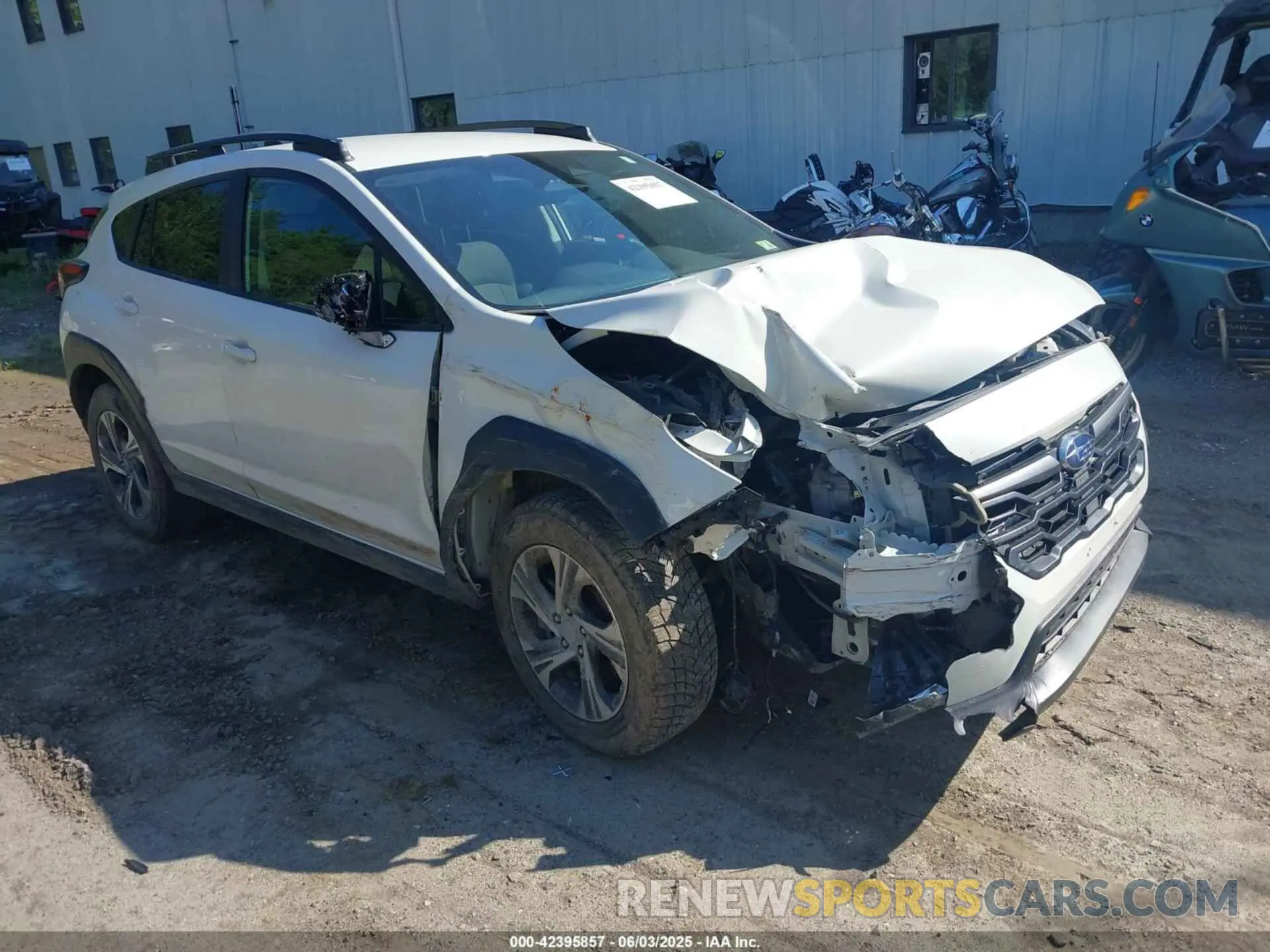 1 Photograph of a damaged car JF2GUADC0R8873664 SUBARU CROSSTREK 2024