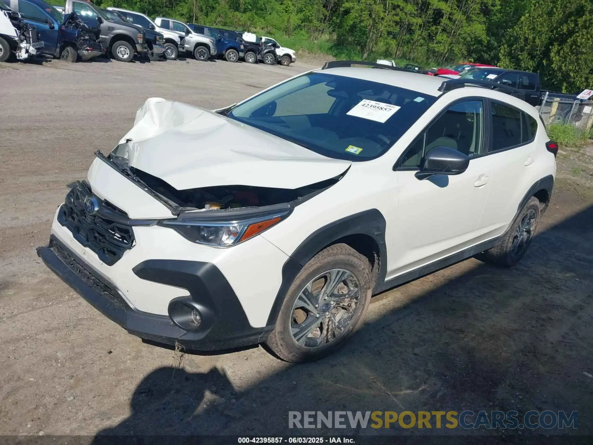 2 Photograph of a damaged car JF2GUADC0R8873664 SUBARU CROSSTREK 2024