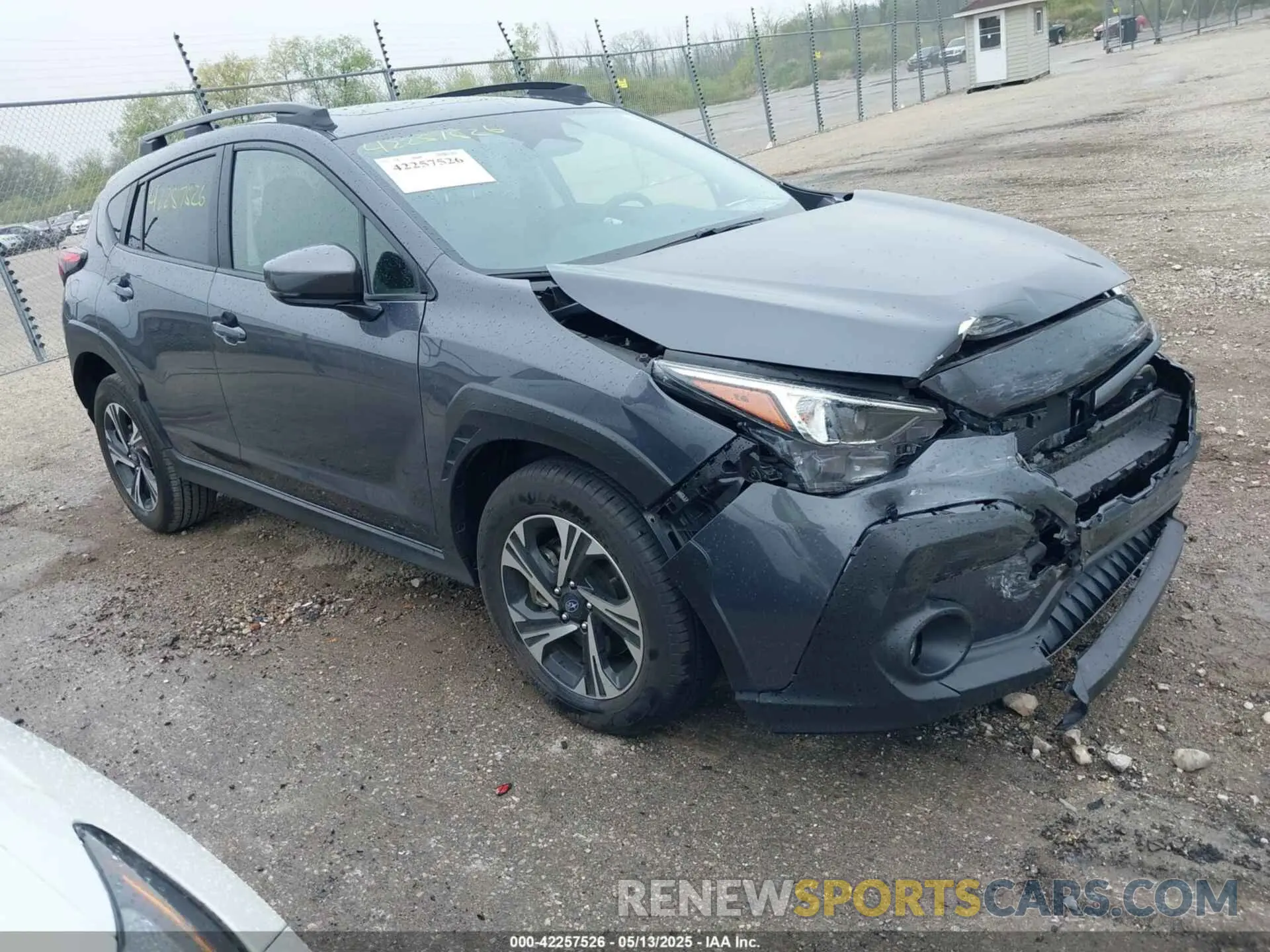 1 Photograph of a damaged car JF2GUADC0RH332534 SUBARU CROSSTREK 2024