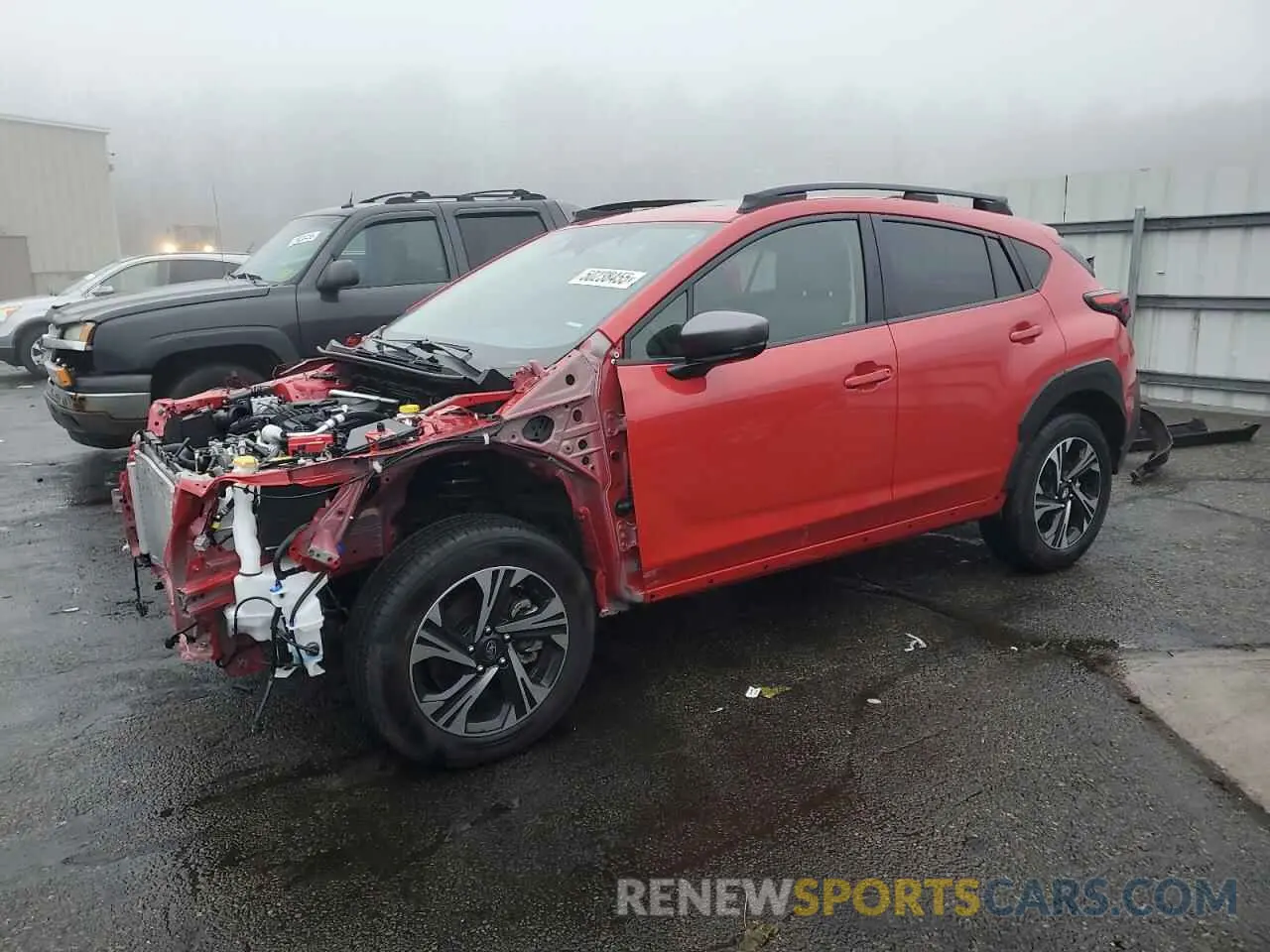 1 Photograph of a damaged car JF2GUADC0RH390322 SUBARU CROSSTREK 2024