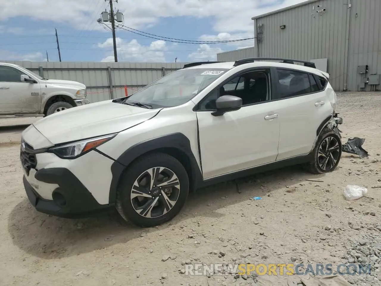 1 Photograph of a damaged car JF2GUADC1R8204884 SUBARU CROSSTREK 2024