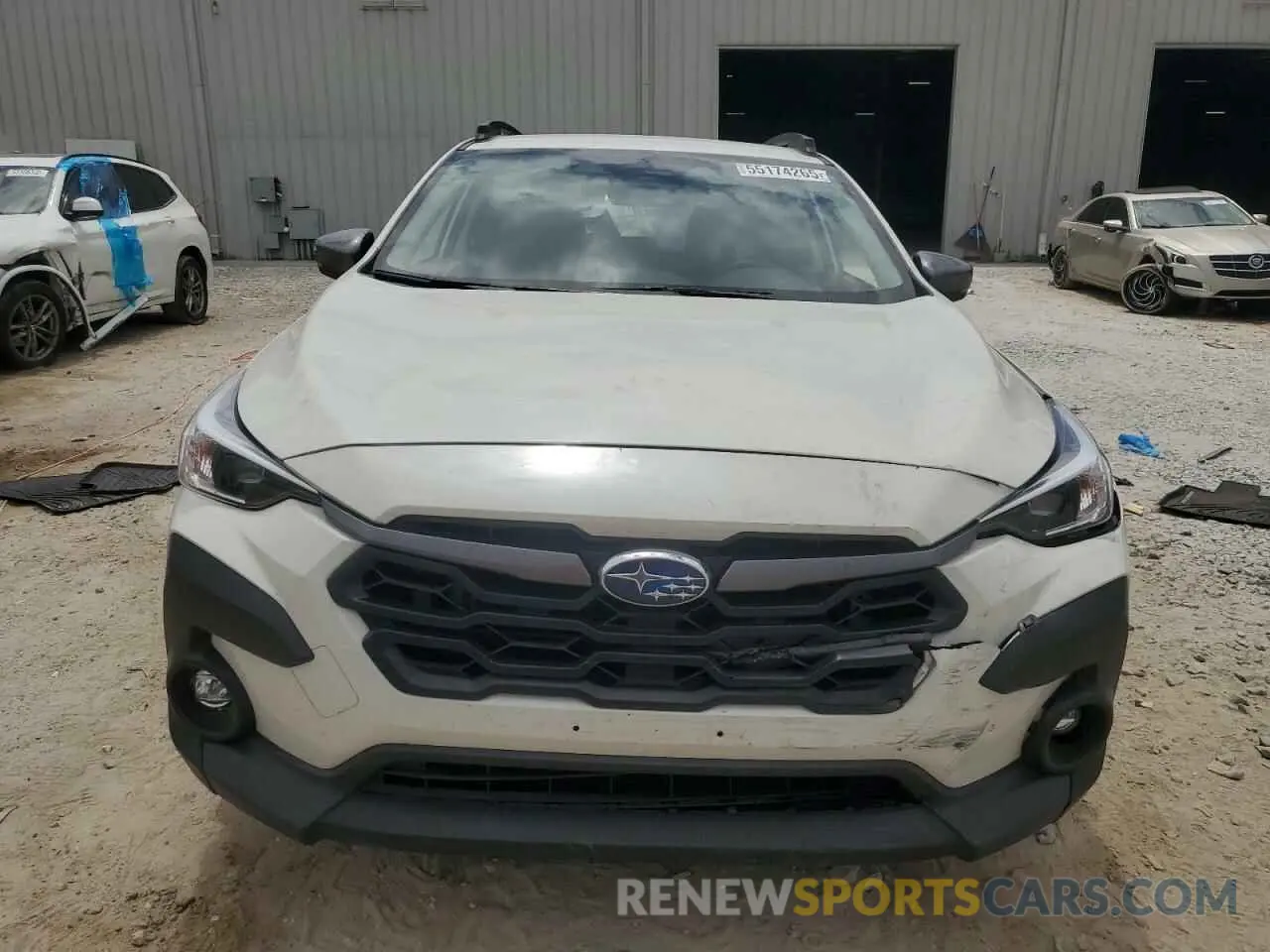 5 Photograph of a damaged car JF2GUADC1R8204884 SUBARU CROSSTREK 2024