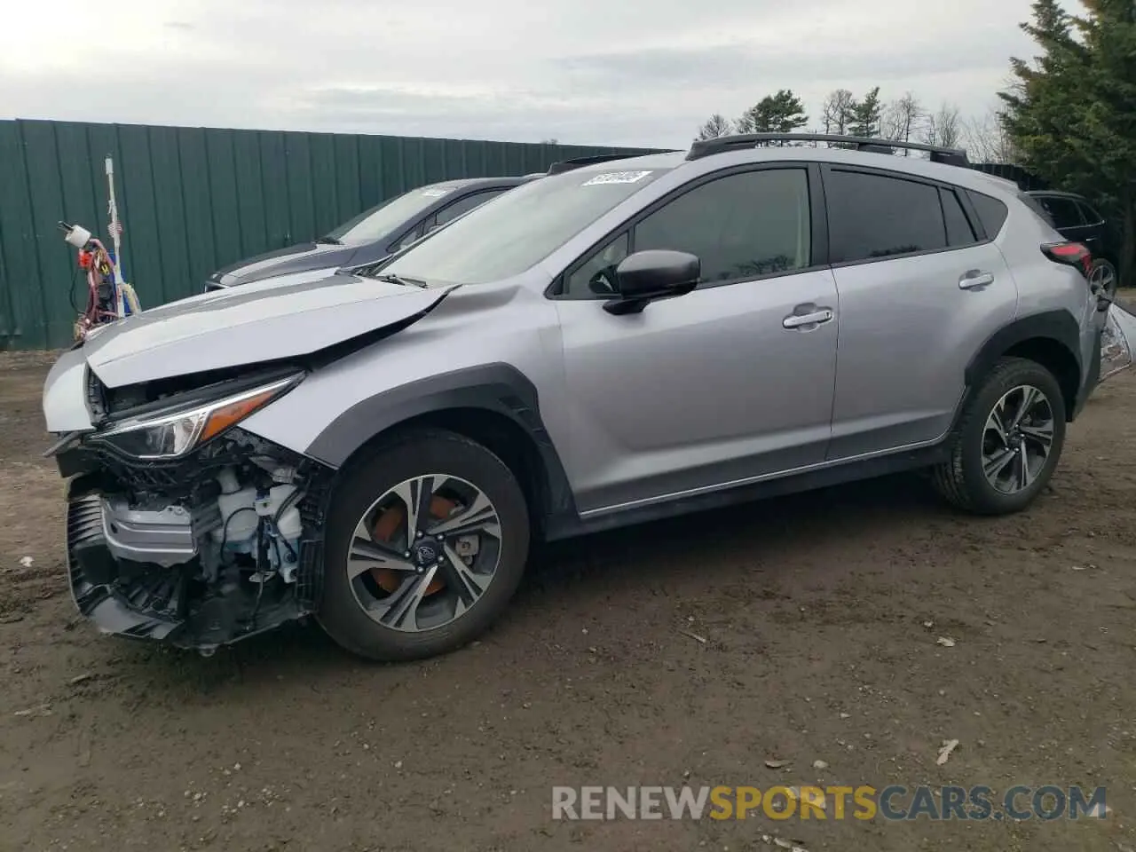 1 Photograph of a damaged car JF2GUADC1R8263773 SUBARU CROSSTREK 2024