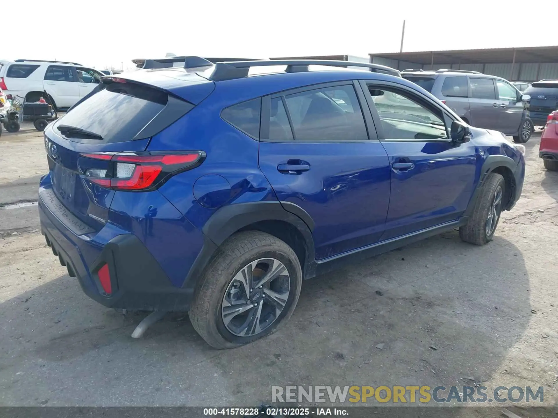 4 Photograph of a damaged car JF2GUADC1R8270383 SUBARU CROSSTREK 2024