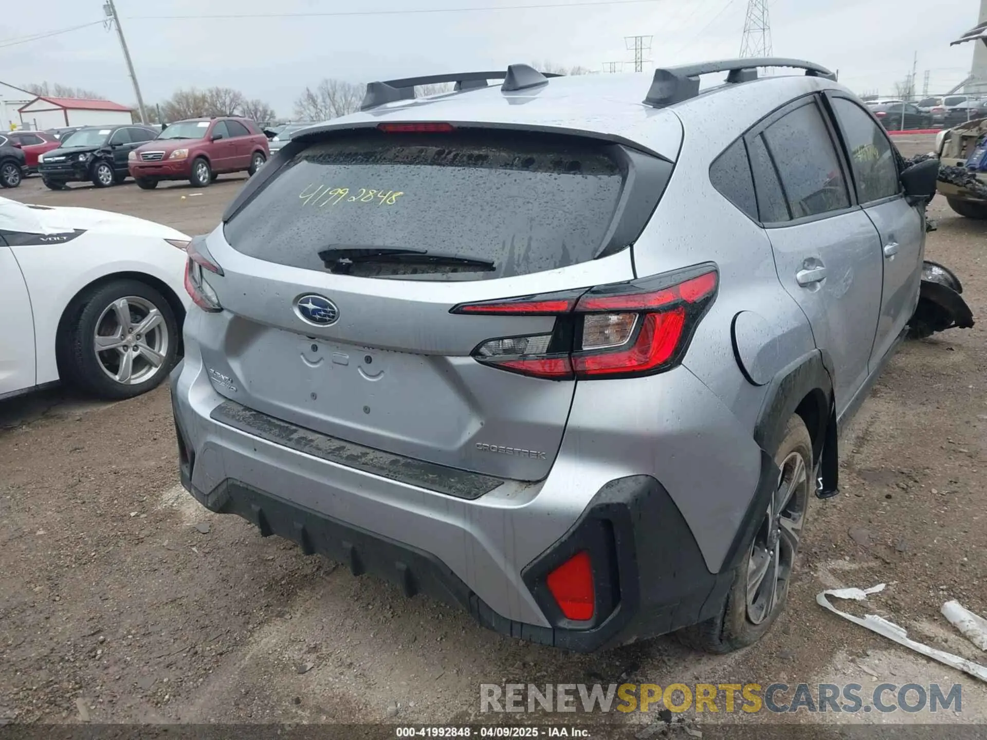 4 Photograph of a damaged car JF2GUADC1R8348581 SUBARU CROSSTREK 2024