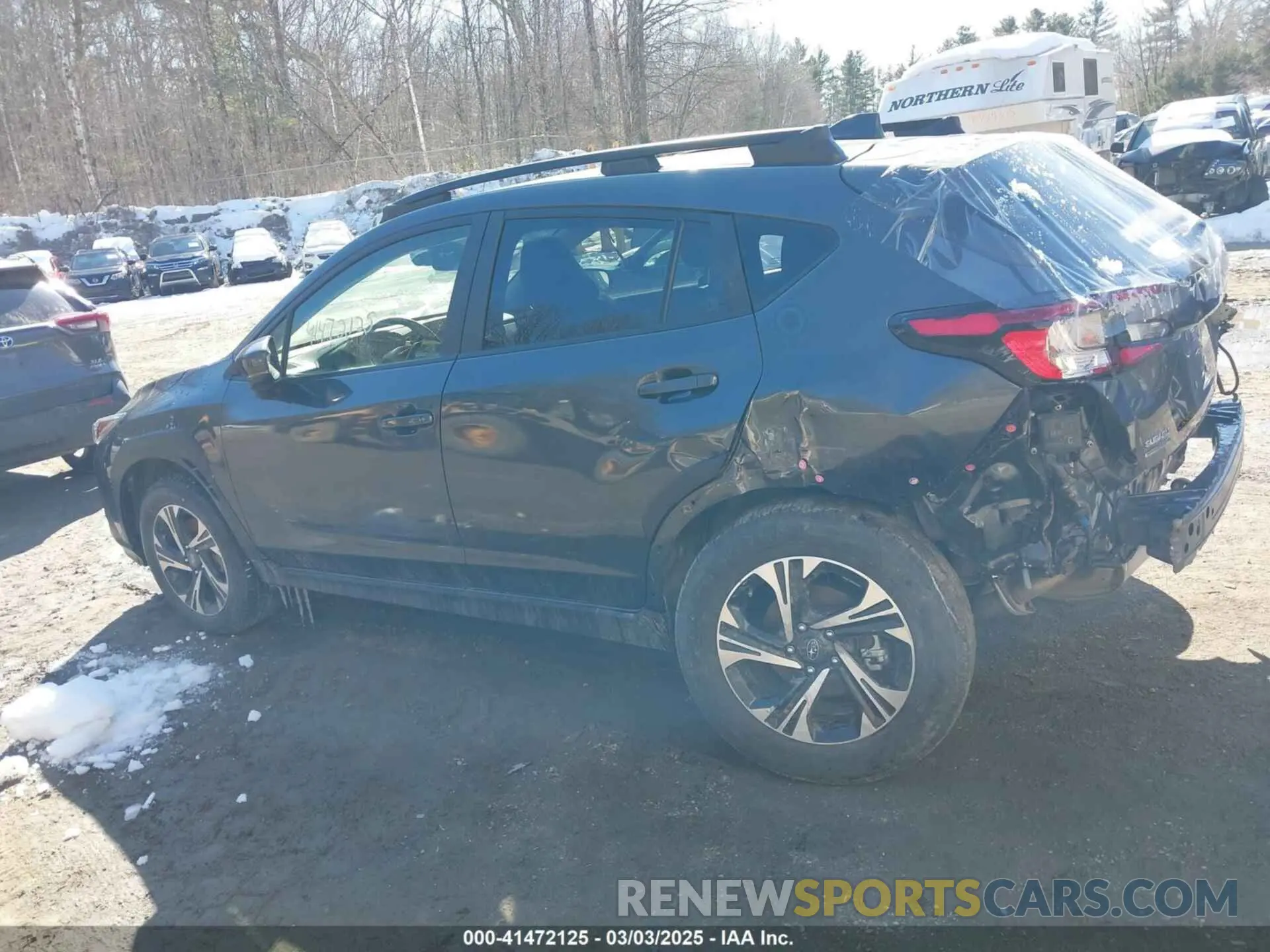 14 Photograph of a damaged car JF2GUADC1RH236122 SUBARU CROSSTREK 2024