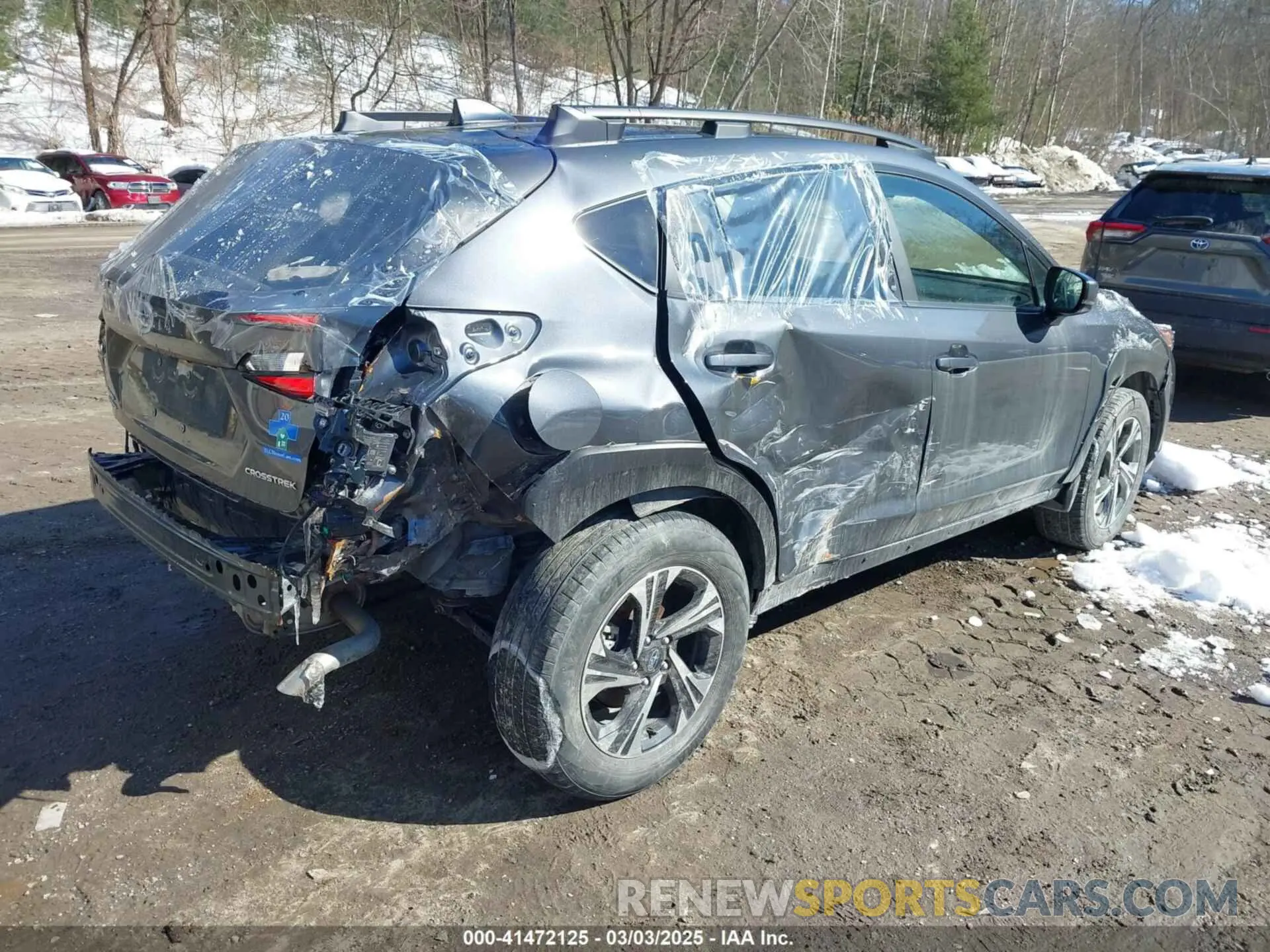 4 Photograph of a damaged car JF2GUADC1RH236122 SUBARU CROSSTREK 2024