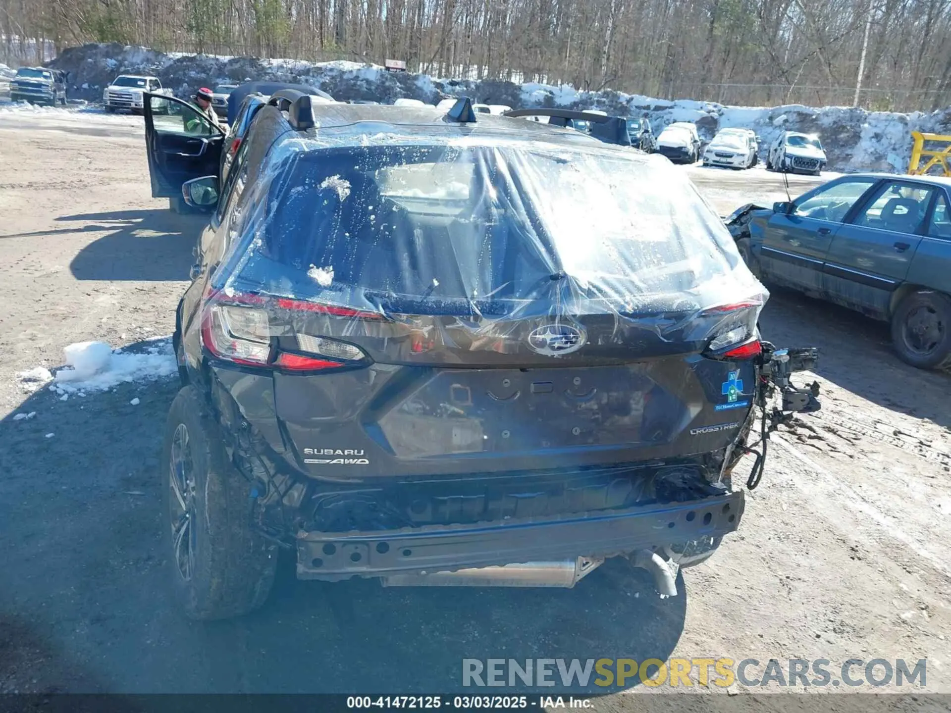 6 Photograph of a damaged car JF2GUADC1RH236122 SUBARU CROSSTREK 2024