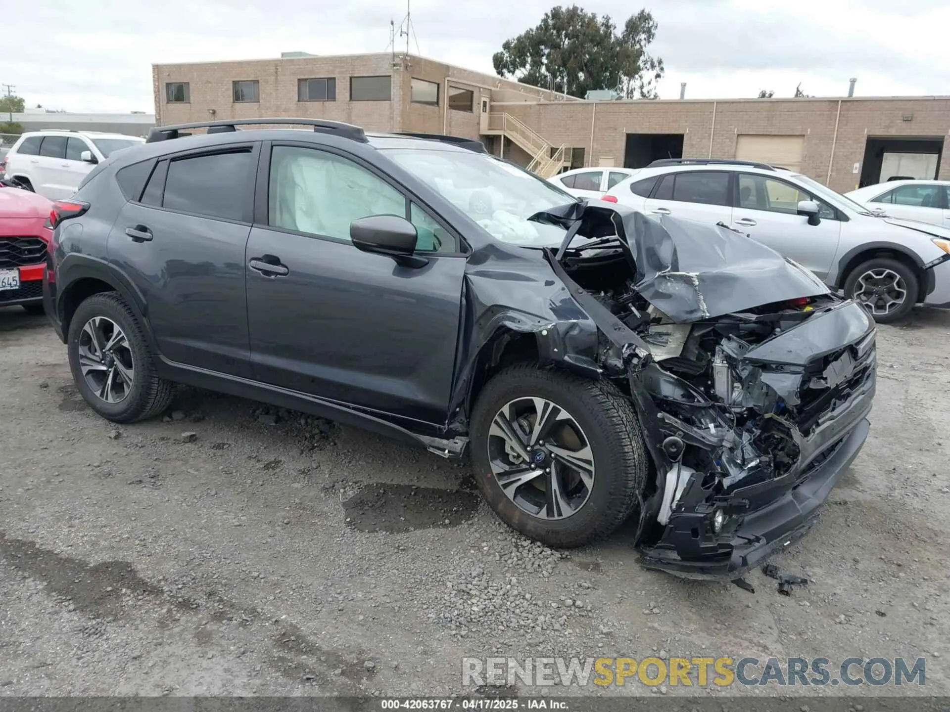 1 Photograph of a damaged car JF2GUADC1RH348323 SUBARU CROSSTREK 2024