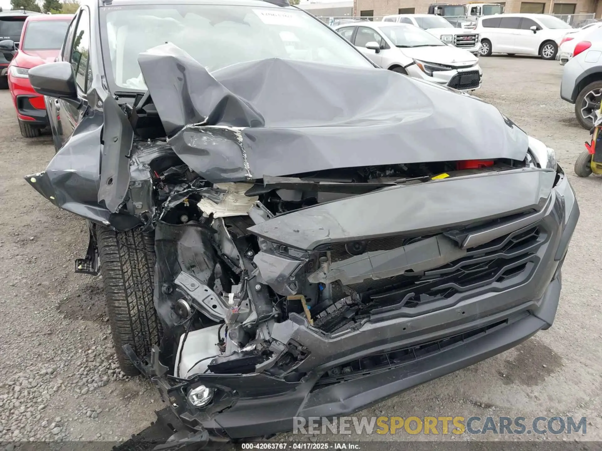 6 Photograph of a damaged car JF2GUADC1RH348323 SUBARU CROSSTREK 2024