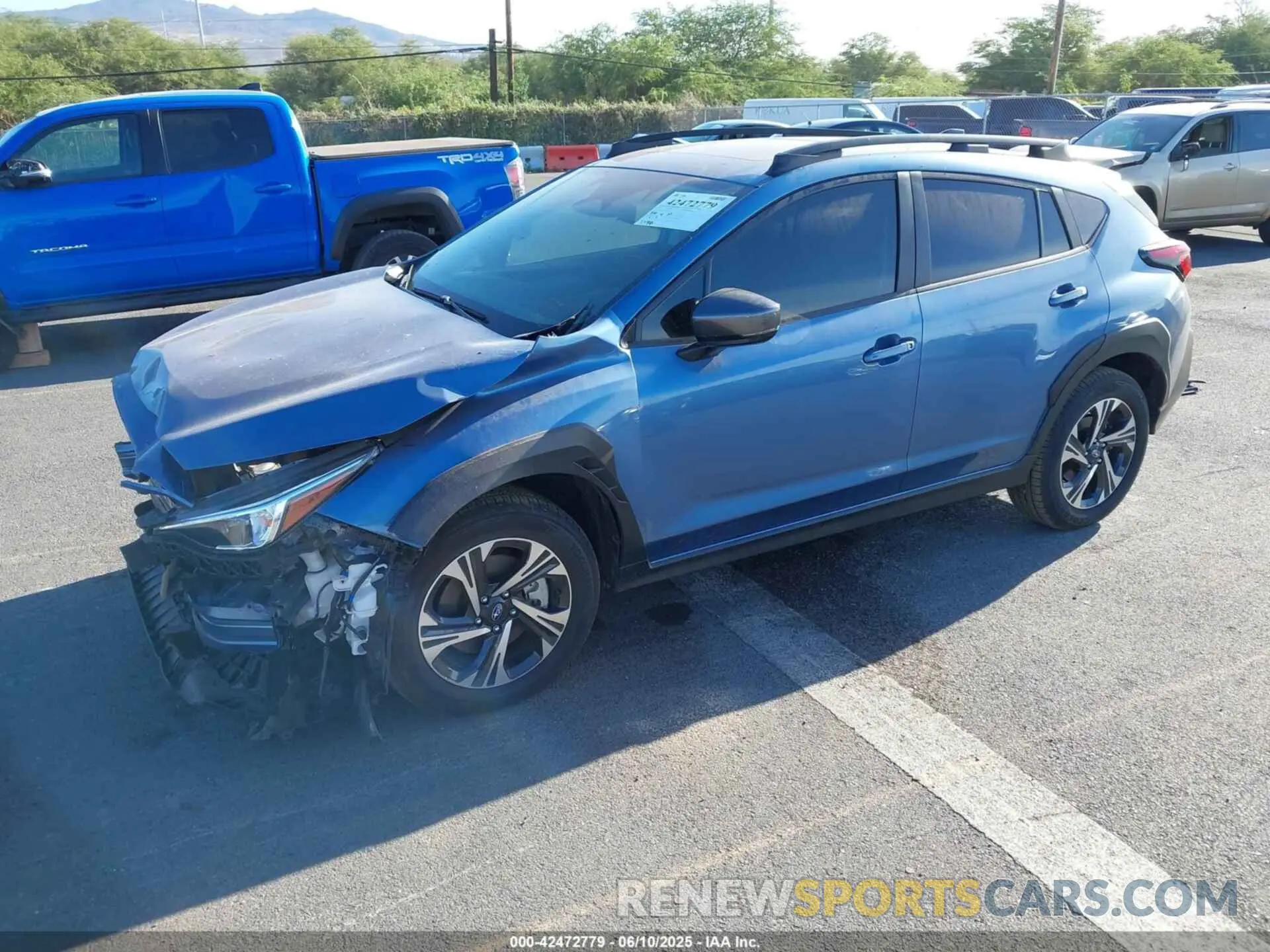 2 Photograph of a damaged car JF2GUADC1RH362495 SUBARU CROSSTREK 2024