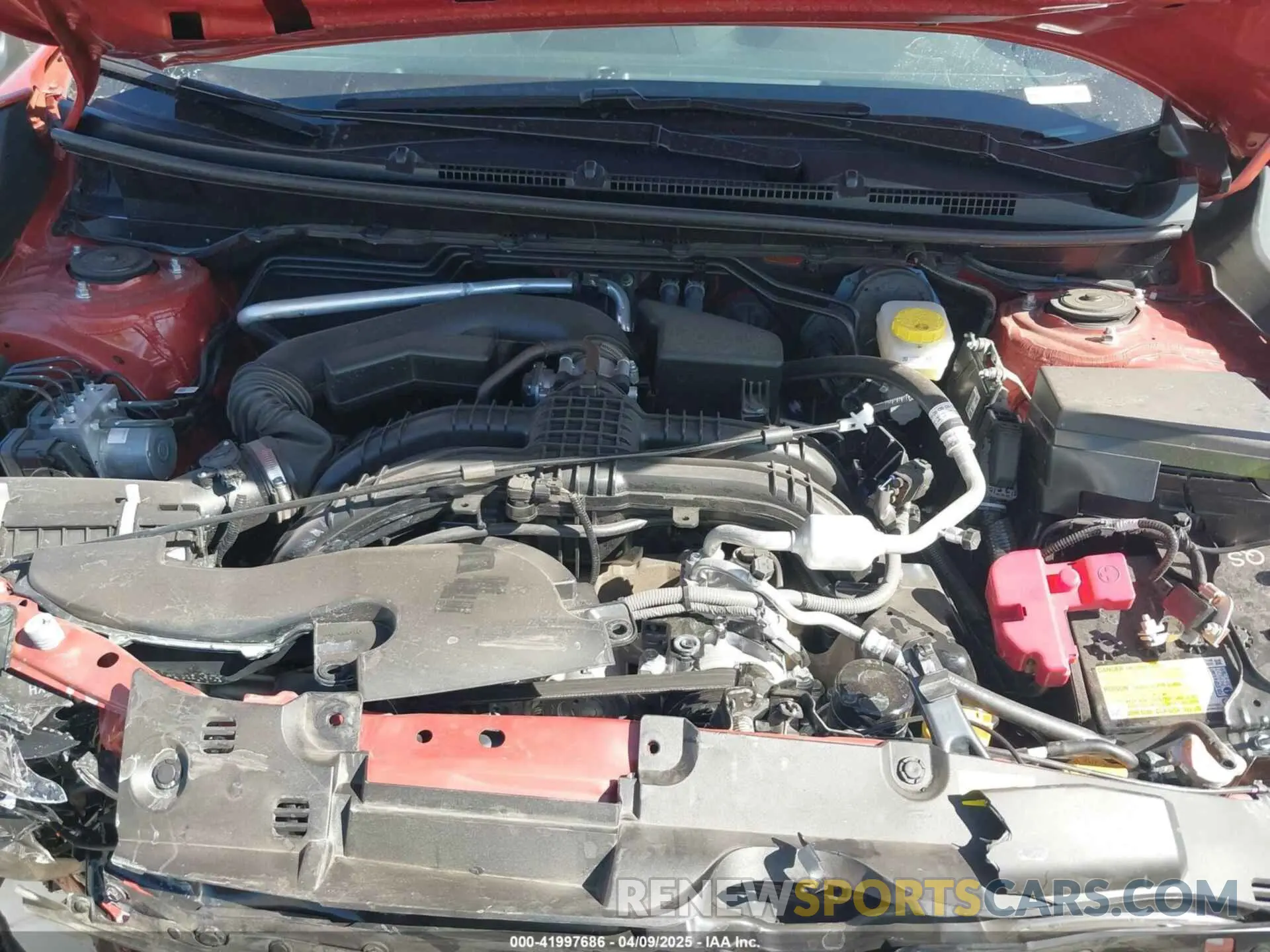10 Photograph of a damaged car JF2GUADC1RH861457 SUBARU CROSSTREK 2024