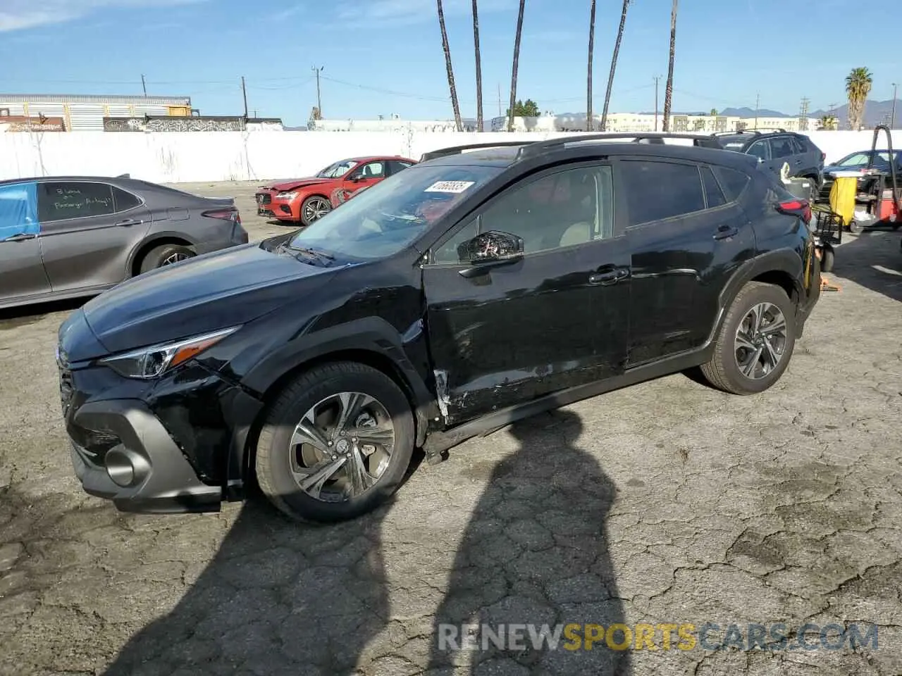 1 Photograph of a damaged car JF2GUADC1RH863953 SUBARU CROSSTREK 2024