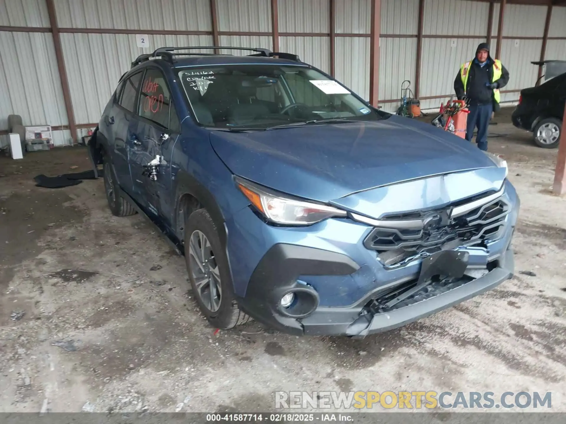 1 Photograph of a damaged car JF2GUADC1RH866111 SUBARU CROSSTREK 2024