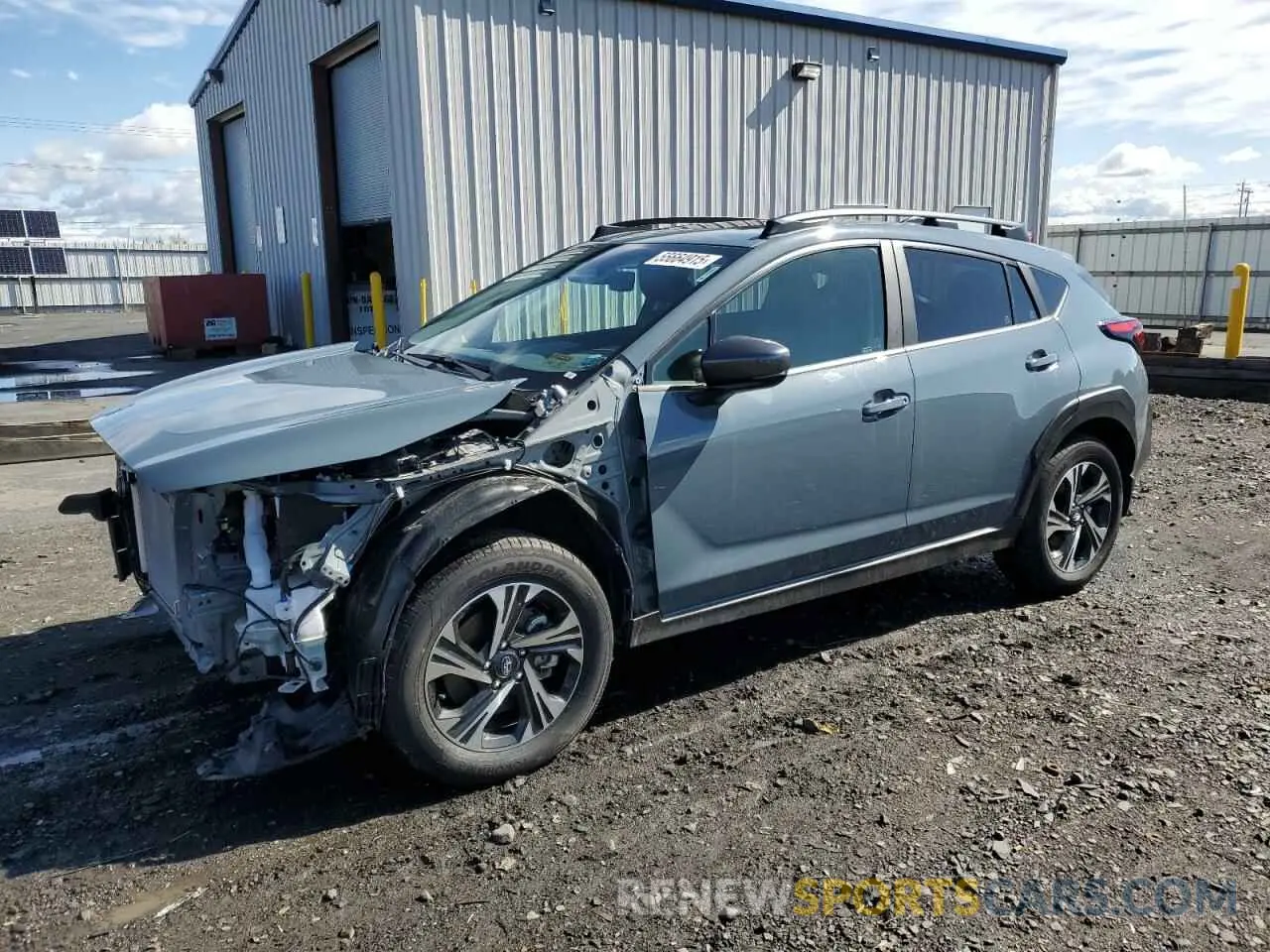 1 Photograph of a damaged car JF2GUADC1RH890456 SUBARU CROSSTREK 2024