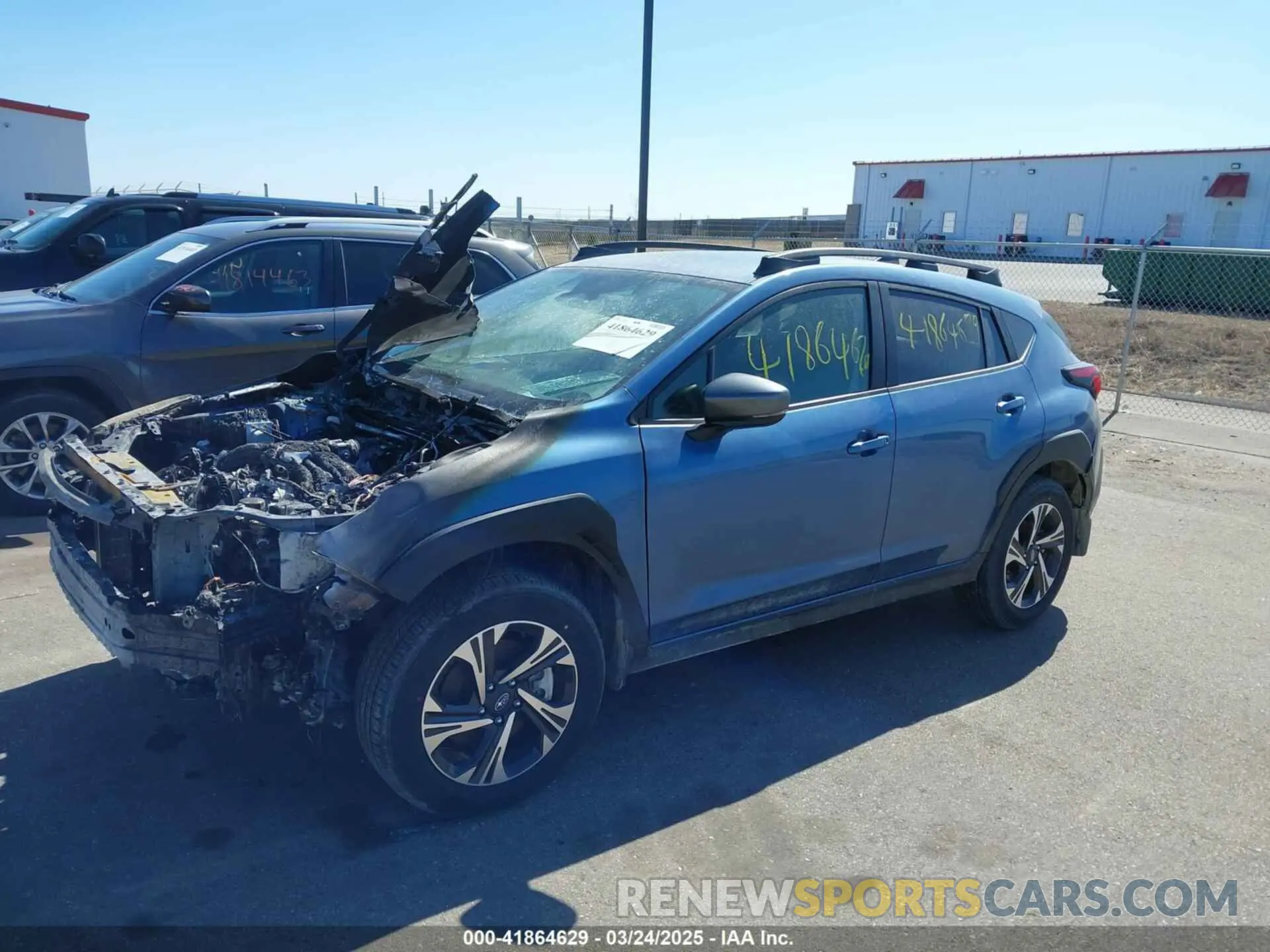 2 Photograph of a damaged car JF2GUADC1RH907238 SUBARU CROSSTREK 2024