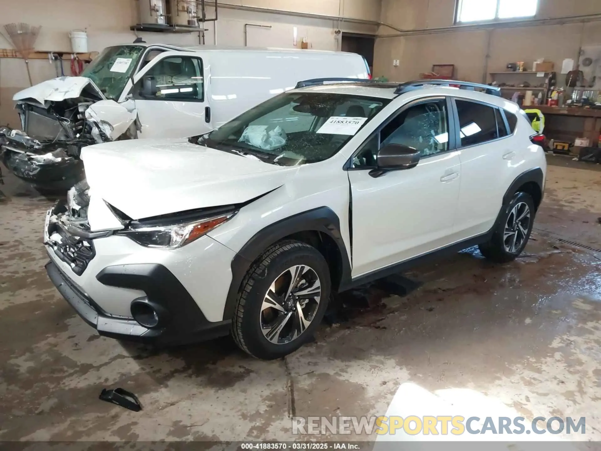 2 Photograph of a damaged car JF2GUADC1RH913377 SUBARU CROSSTREK 2024