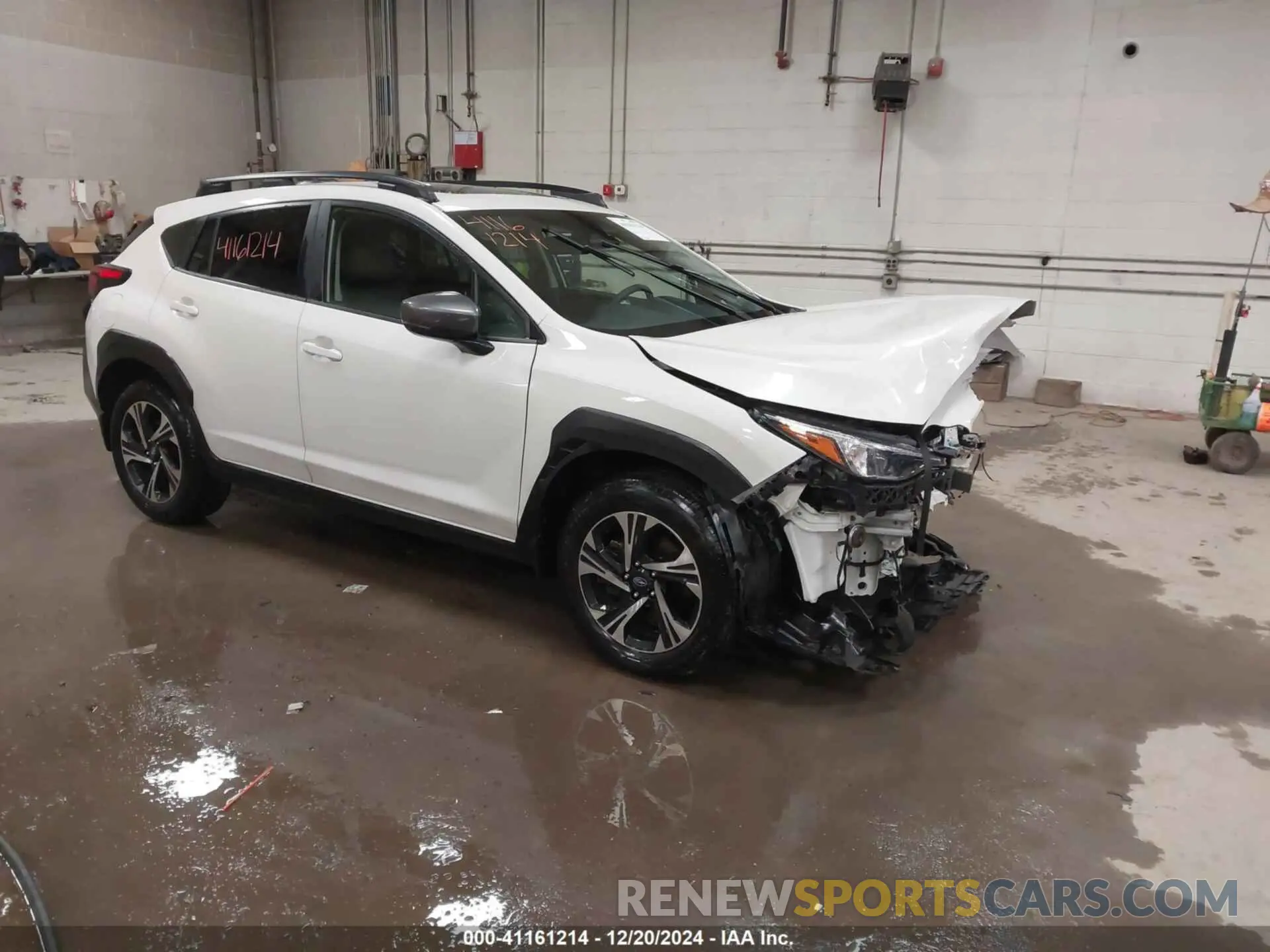 1 Photograph of a damaged car JF2GUADC2R8307859 SUBARU CROSSTREK 2024