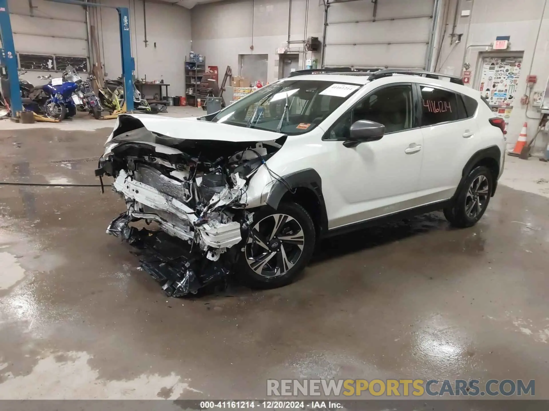 2 Photograph of a damaged car JF2GUADC2R8307859 SUBARU CROSSTREK 2024