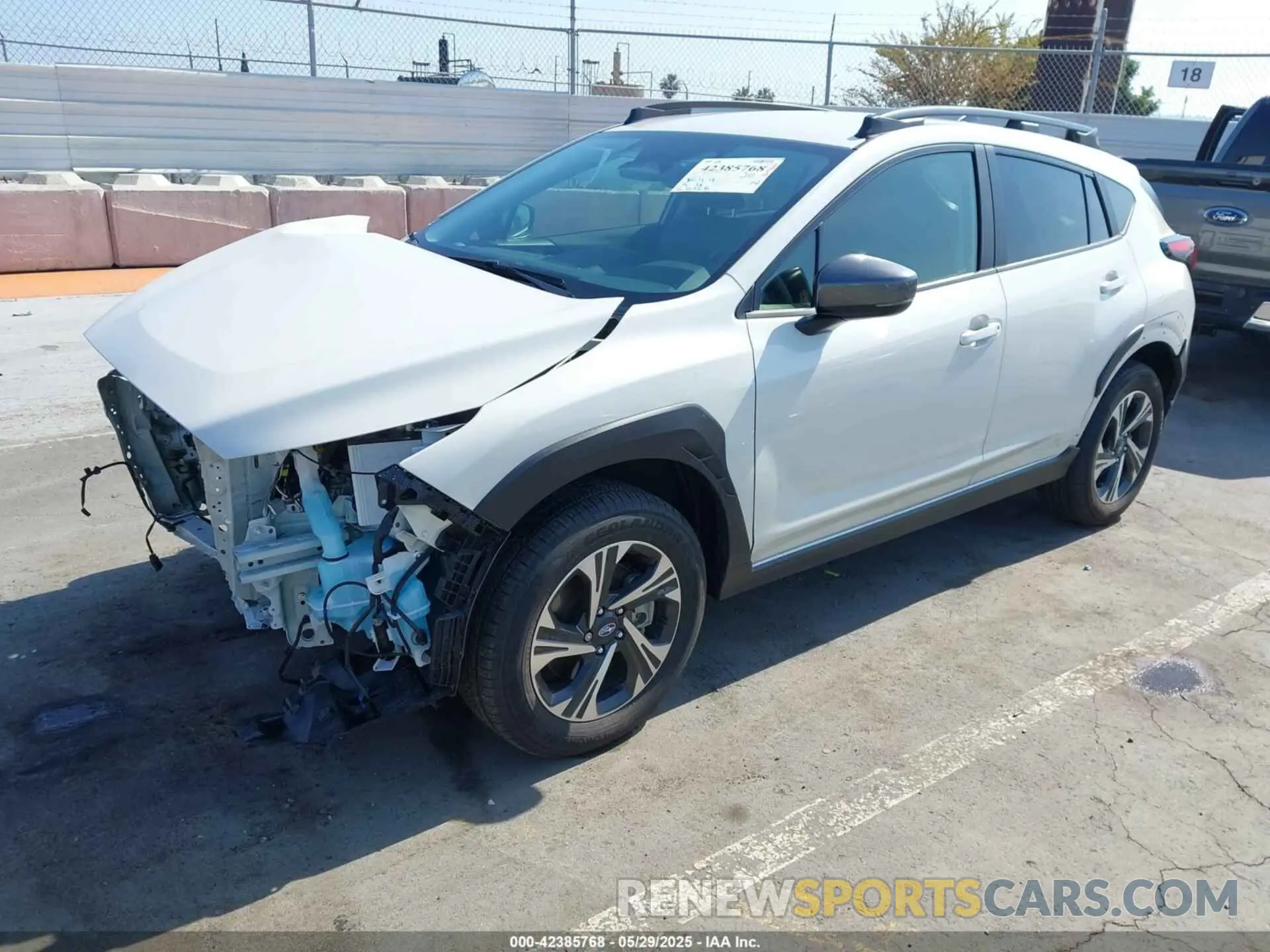 2 Photograph of a damaged car JF2GUADC2R8336410 SUBARU CROSSTREK 2024
