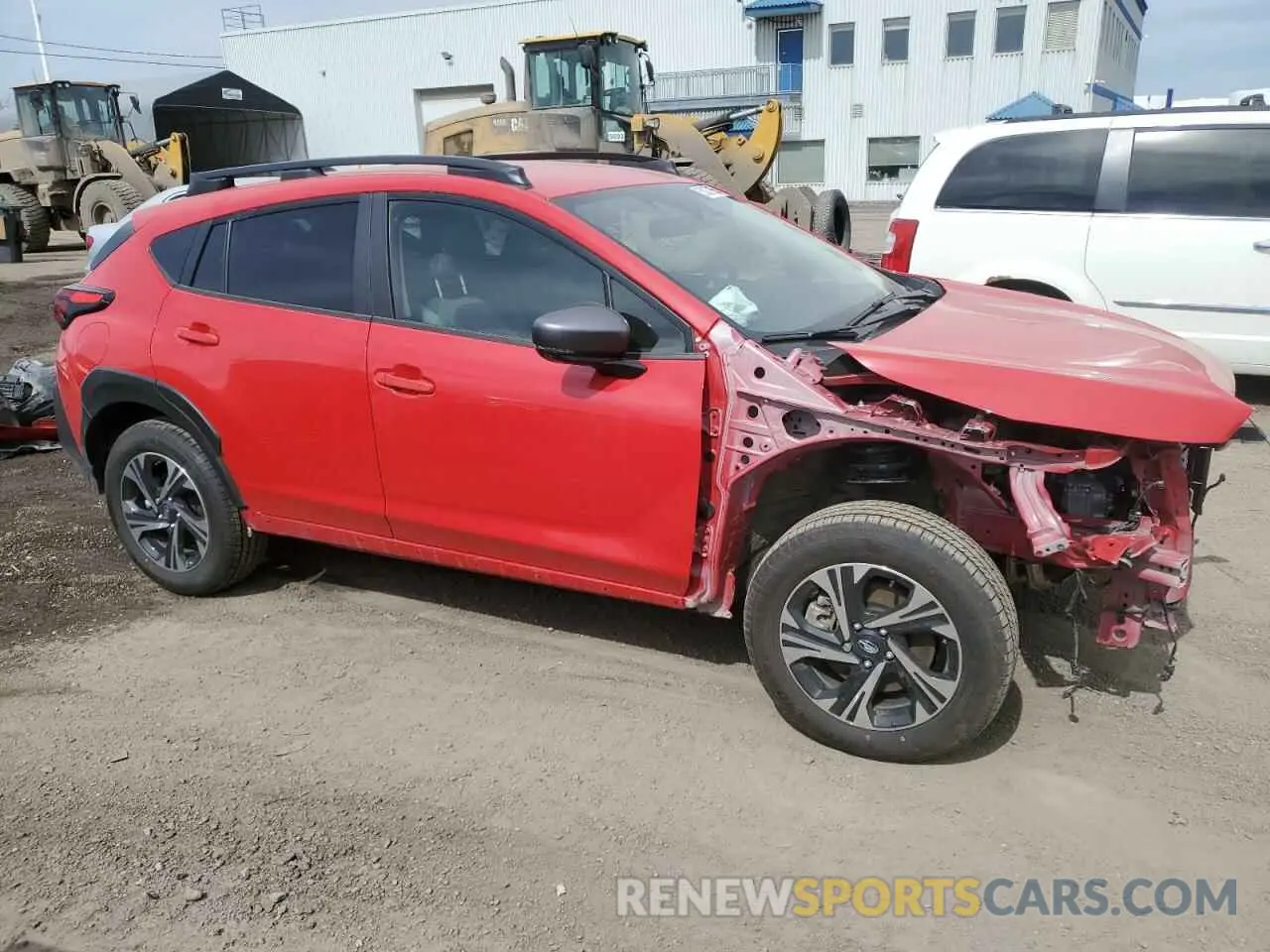 4 Photograph of a damaged car JF2GUADC2R8885265 SUBARU CROSSTREK 2024