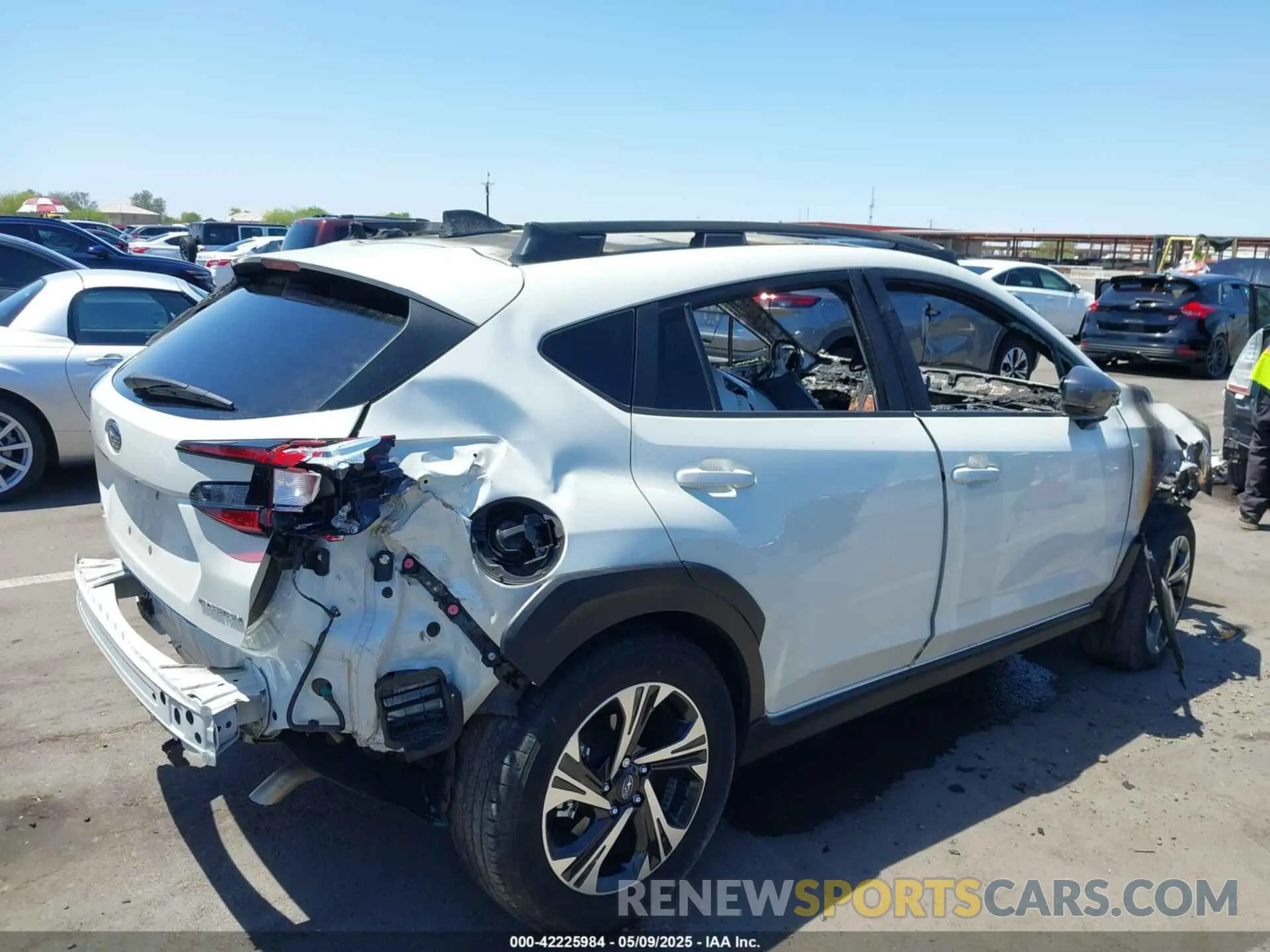 4 Photograph of a damaged car JF2GUADC2RH200732 SUBARU CROSSTREK 2024