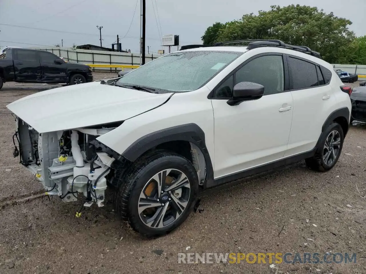 1 Photograph of a damaged car JF2GUADC2RH253043 SUBARU CROSSTREK 2024