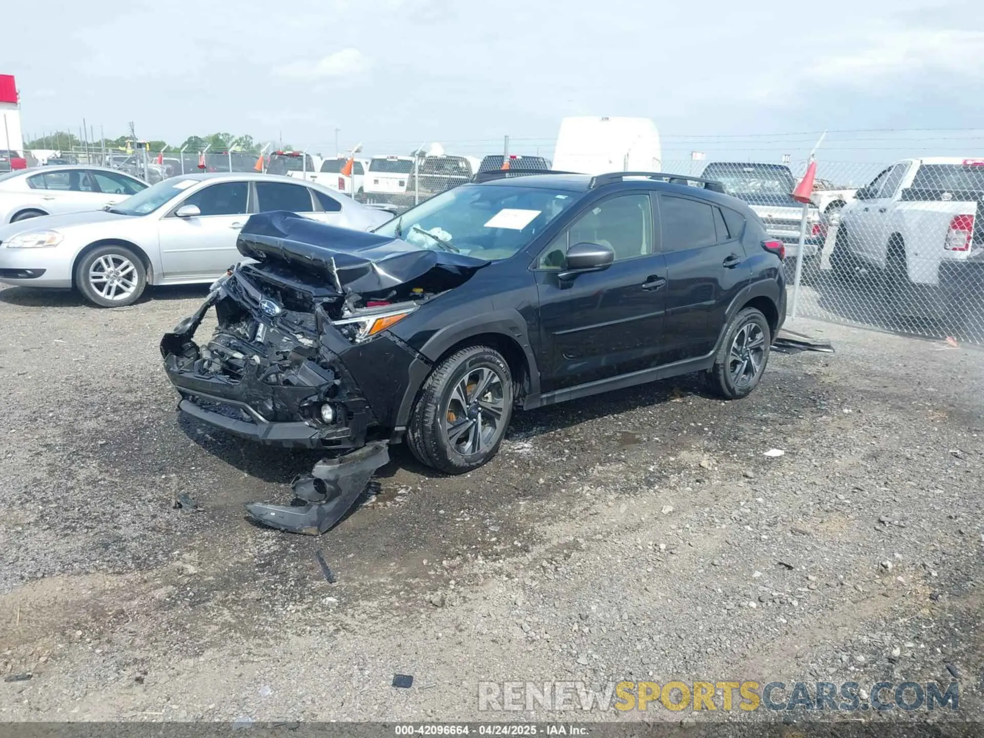 2 Photograph of a damaged car JF2GUADC2RH289525 SUBARU CROSSTREK 2024