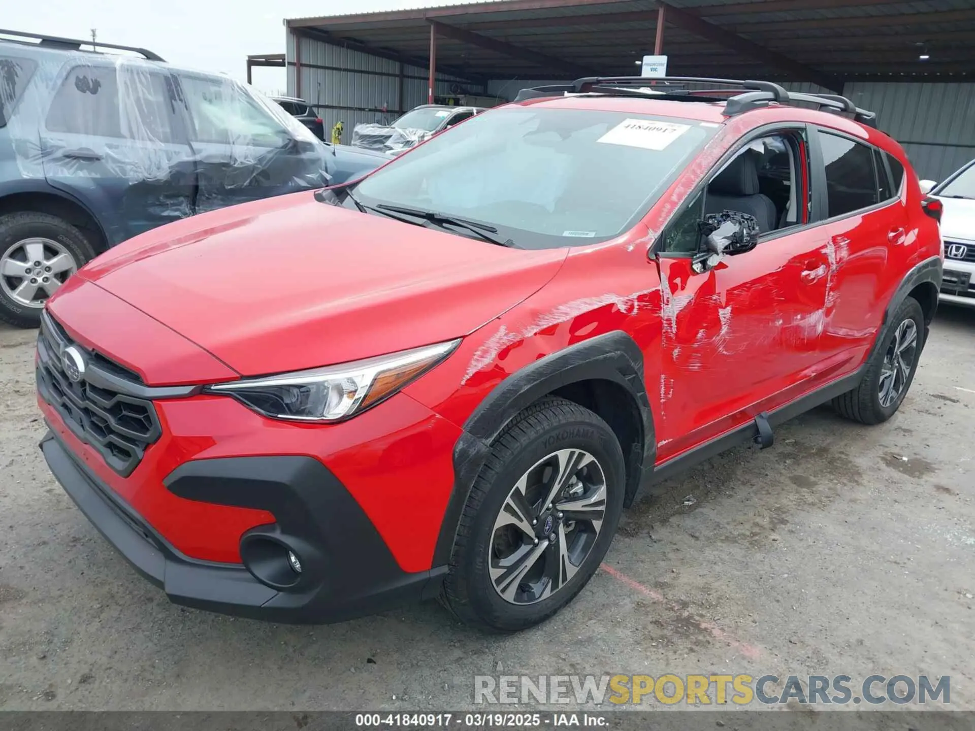 2 Photograph of a damaged car JF2GUADC2RH335337 SUBARU CROSSTREK 2024