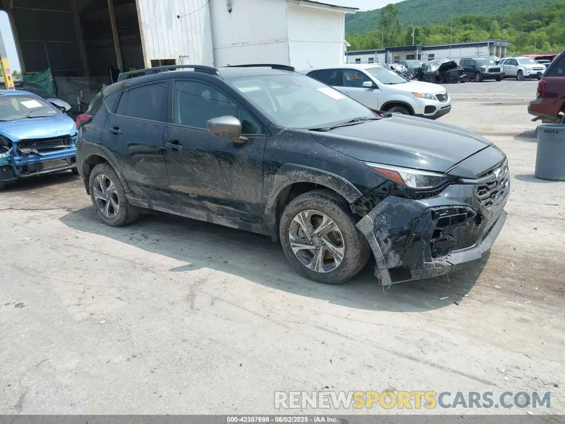 1 Photograph of a damaged car JF2GUADC2RH888683 SUBARU CROSSTREK 2024