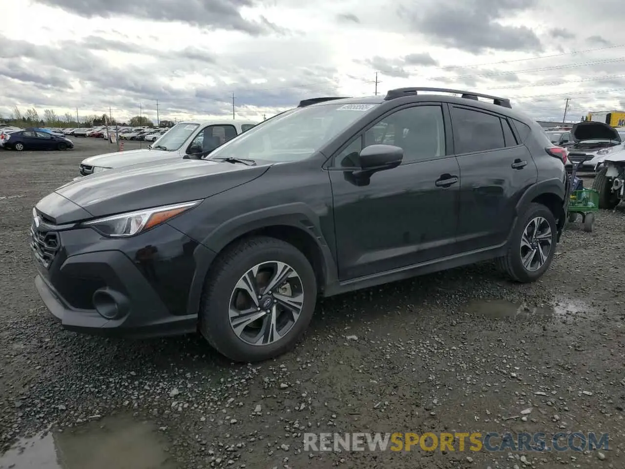 1 Photograph of a damaged car JF2GUADC2RH901044 SUBARU CROSSTREK 2024