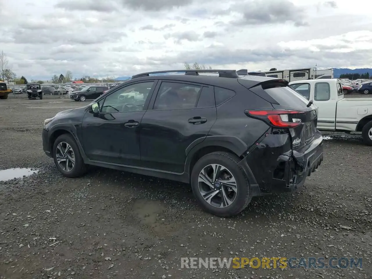 2 Photograph of a damaged car JF2GUADC2RH901044 SUBARU CROSSTREK 2024