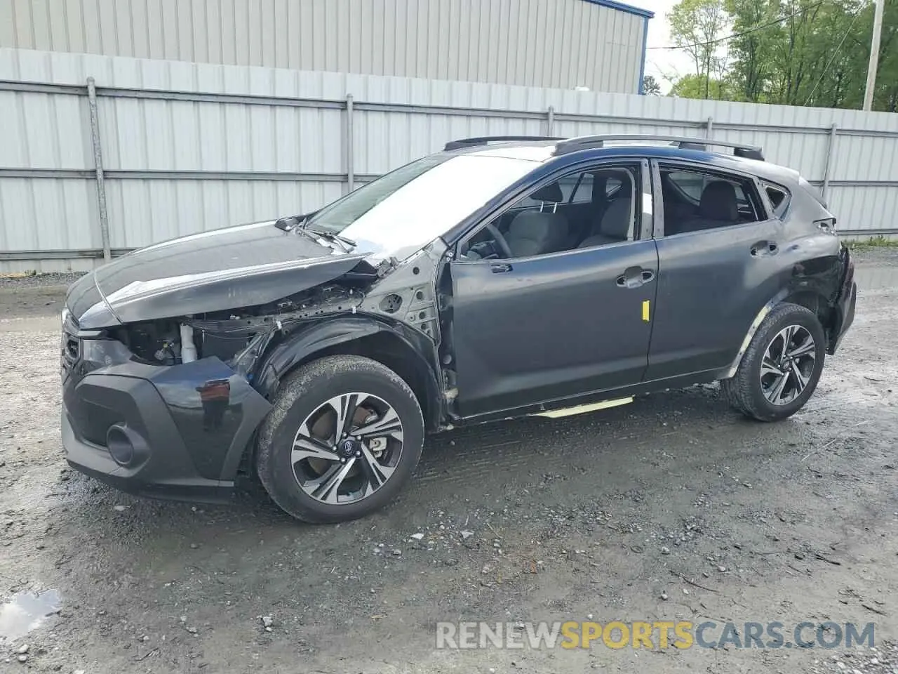 1 Photograph of a damaged car JF2GUADC3R8305845 SUBARU CROSSTREK 2024