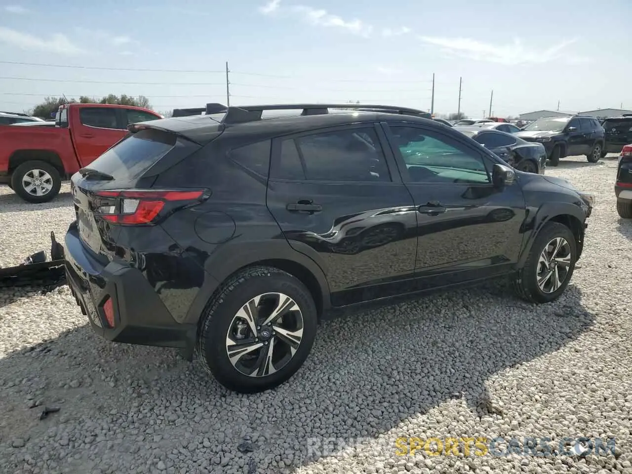 3 Photograph of a damaged car JF2GUADC3R8363891 SUBARU CROSSTREK 2024